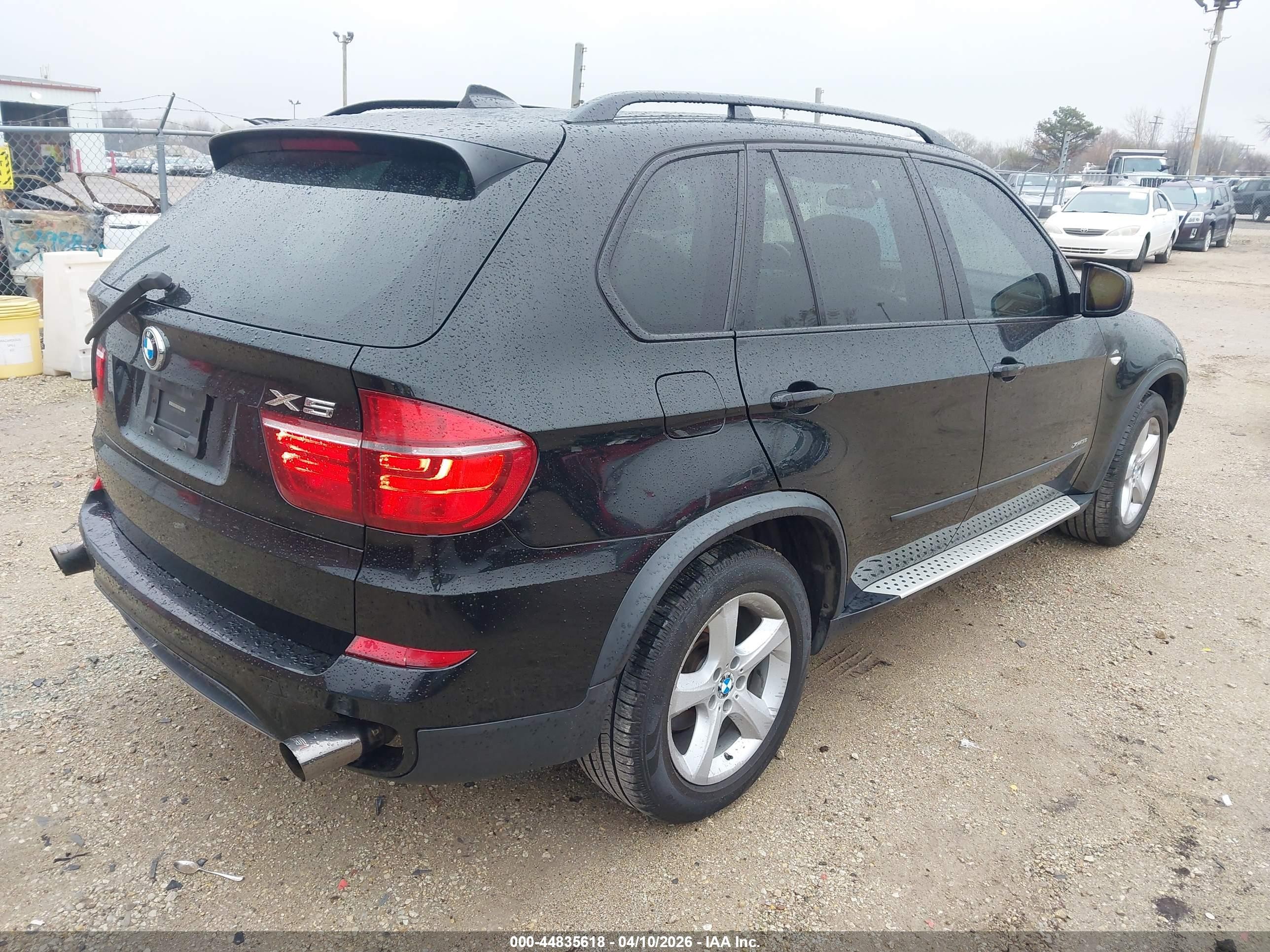 2011 Bmw X5 Xdrive35i/xdrive35i Premium/xdrive35i Sport Activity Черный vin: 5UXZV4C55BL403303