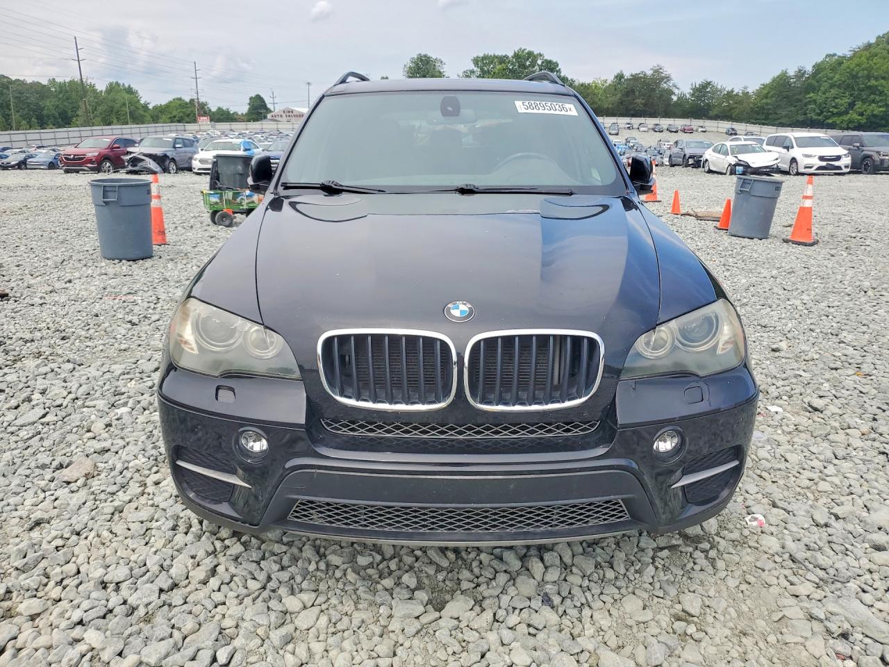 2011 Bmw X5 Xdrive35i Black vin: 5UXZV4C55BL404452