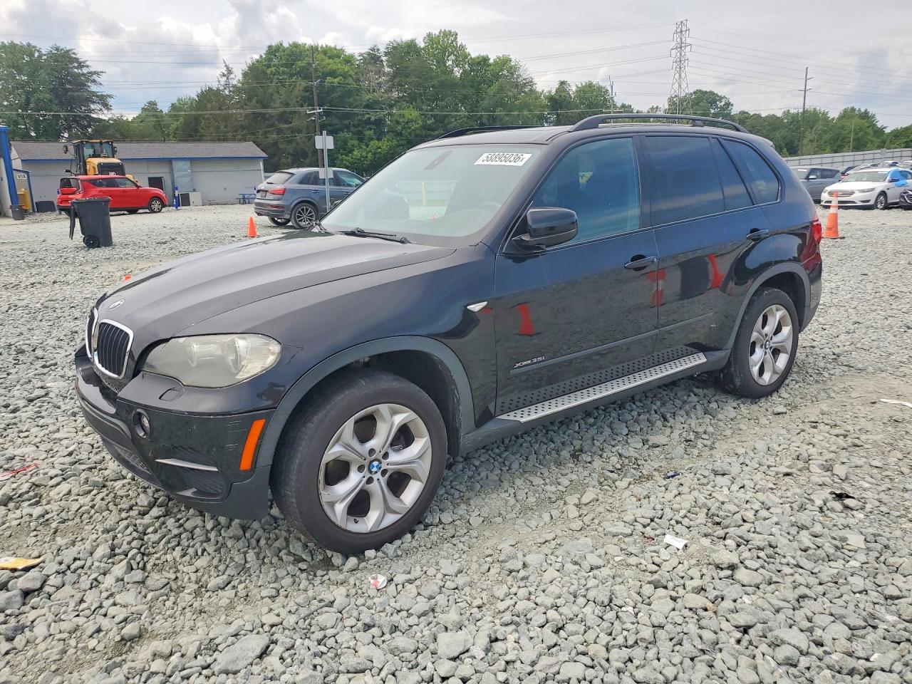 2011 Bmw X5 Xdrive35i Black vin: 5UXZV4C55BL404452