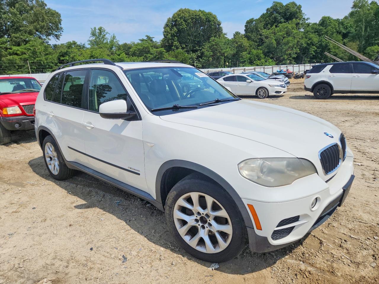 2012 Bmw X5 Xdrive35i White vin: 5UXZV4C55CL757310