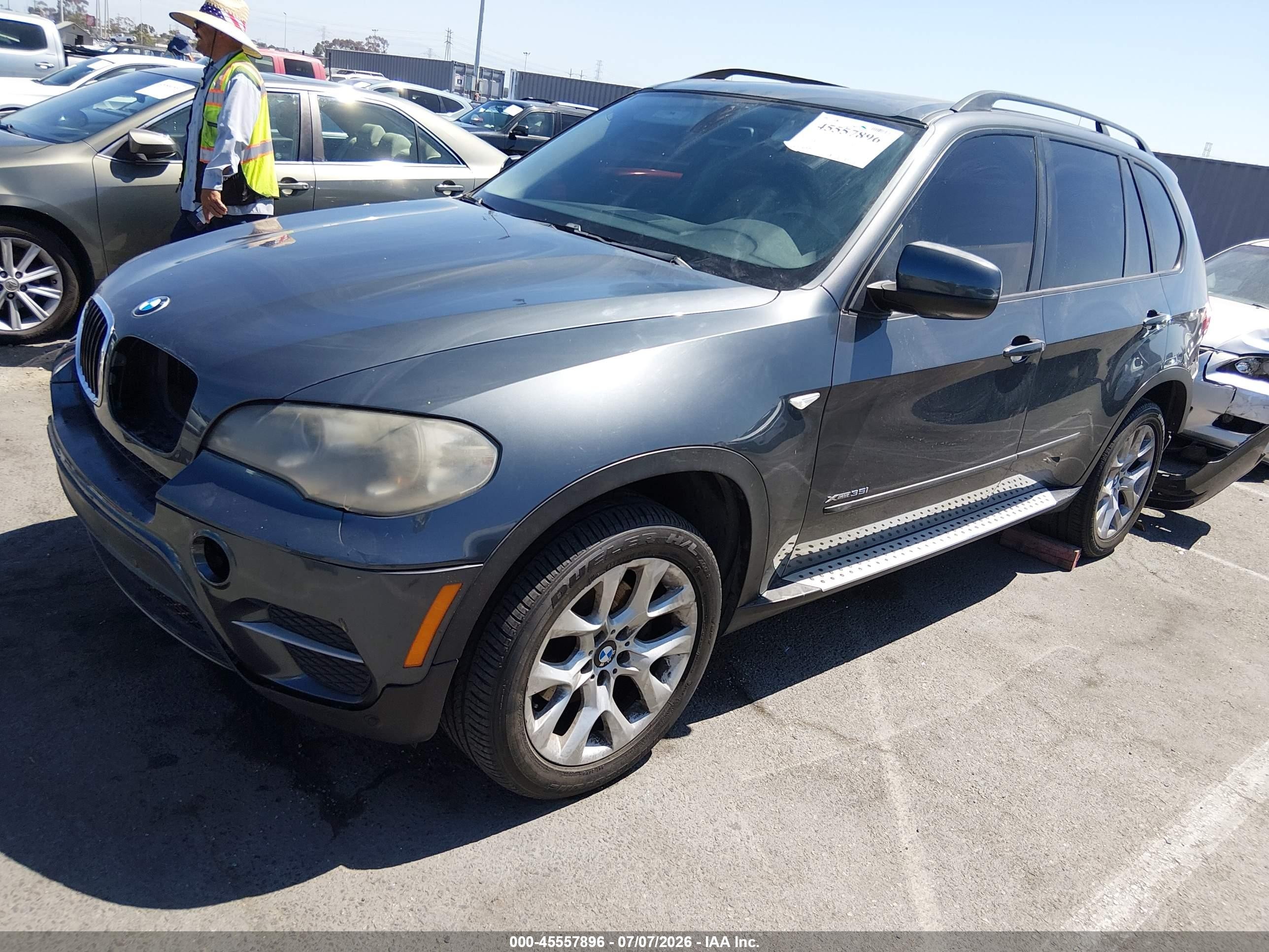 2012 Bmw X5 Xdrive35i/xdrive35i Premium/xdrive35i Sport Activity Gray vin: 5UXZV4C55CL764354