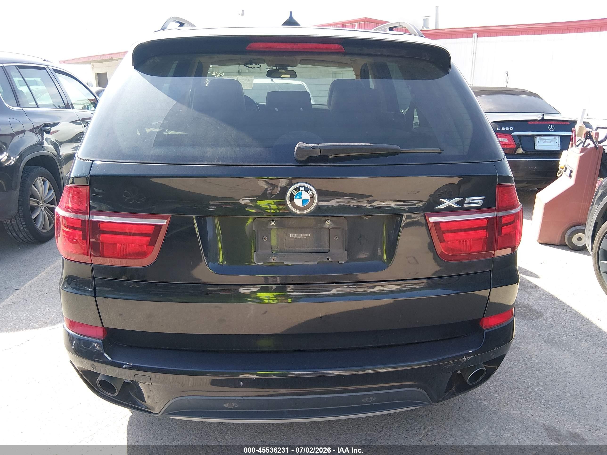 2013 Bmw X5 Xdrive35i/xdrive35i Premium/xdrive35i Sport Activity Black vin: 5UXZV4C55D0B12646