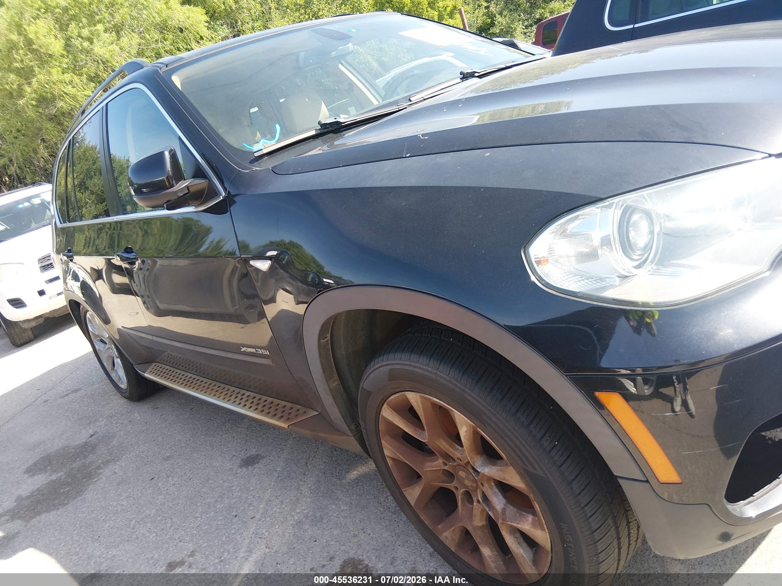 2013 Bmw X5 Xdrive35i/xdrive35i Premium/xdrive35i Sport Activity Black vin: 5UXZV4C55D0B12646
