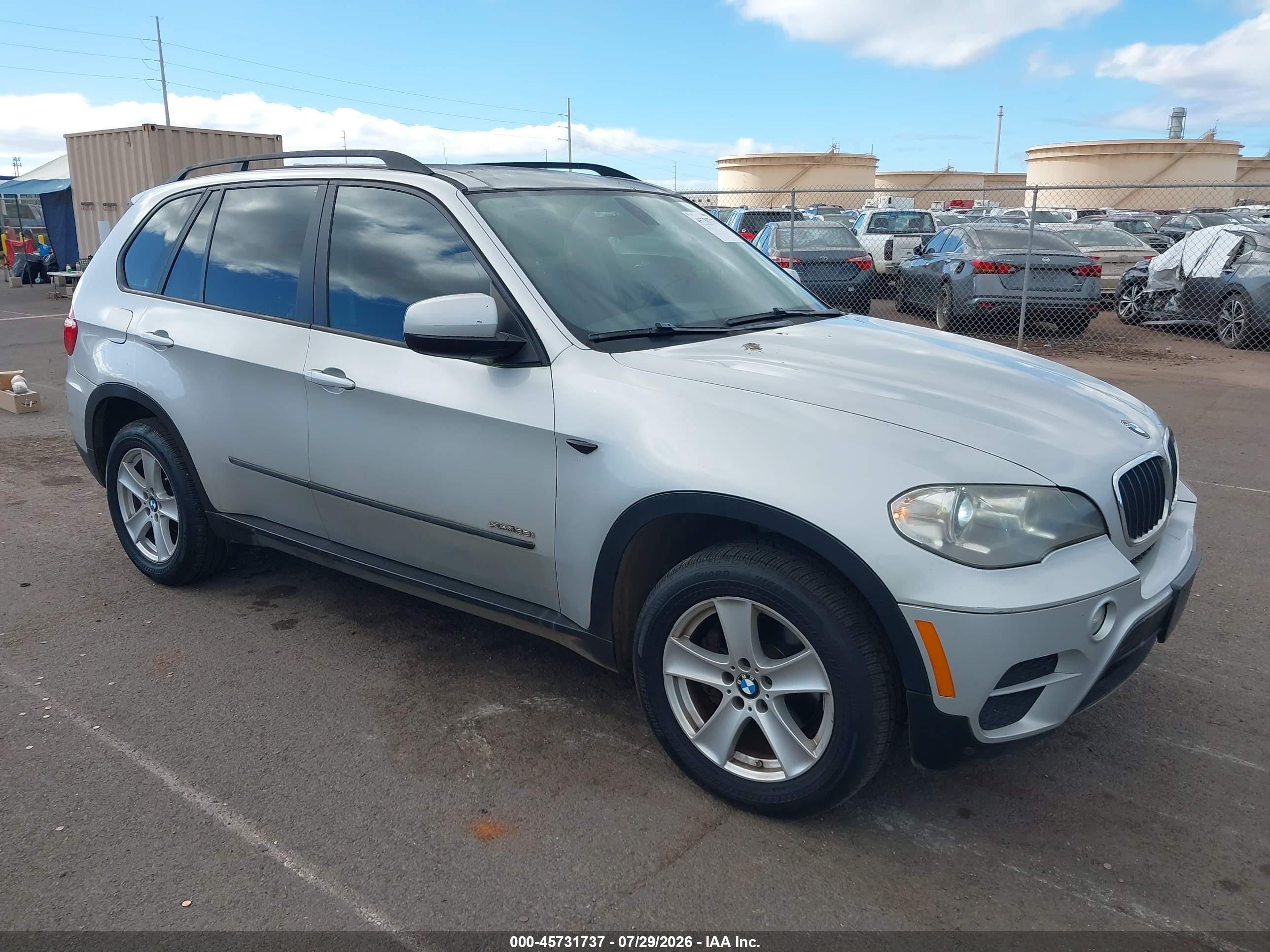 2013 Bmw X5 Xdrive35i/xdrive35i Premium/xdrive35i Sport Activity Silver vin: 5UXZV4C55D0B21279