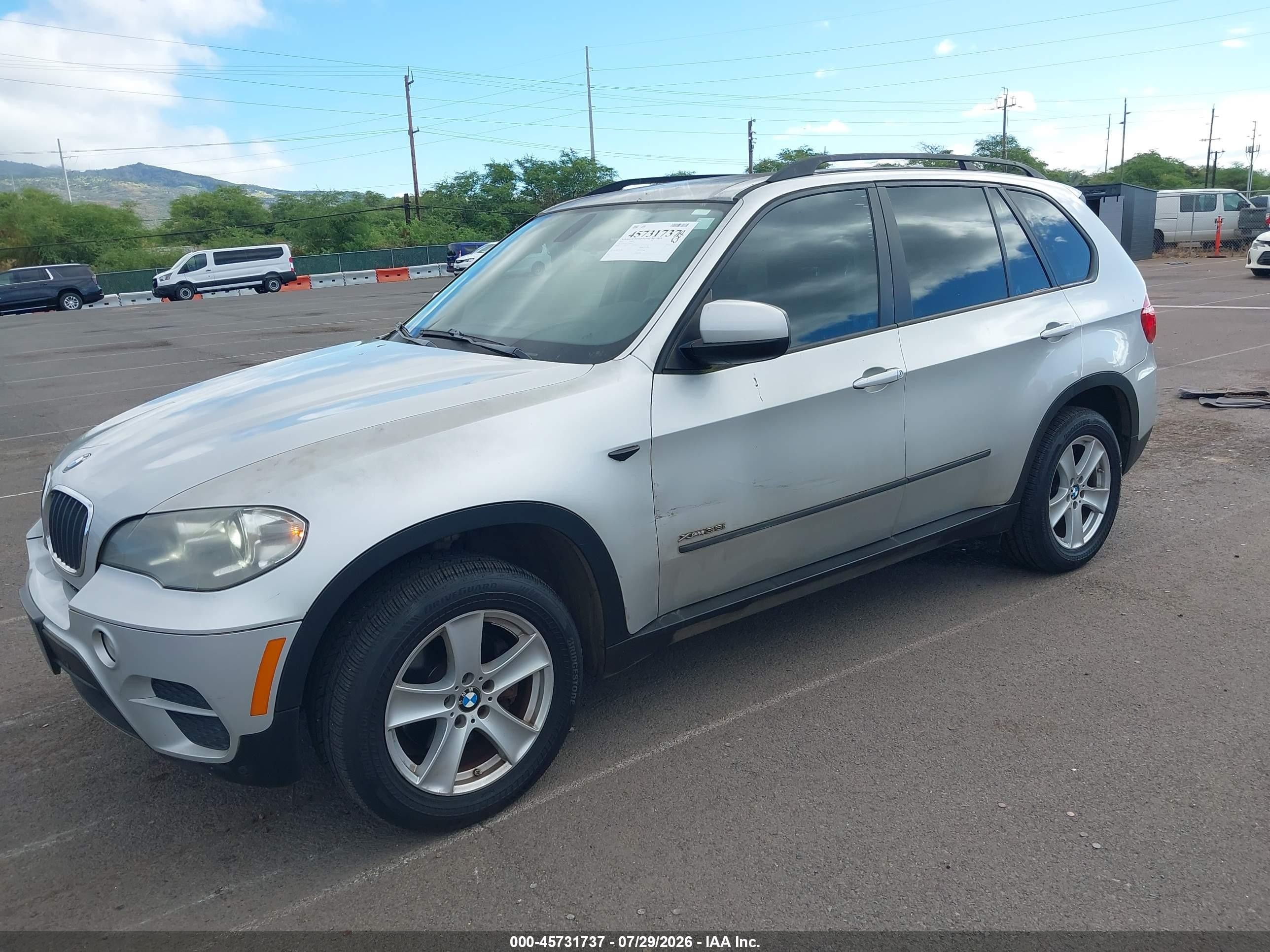 2013 Bmw X5 Xdrive35i/xdrive35i Premium/xdrive35i Sport Activity Silver vin: 5UXZV4C55D0B21279