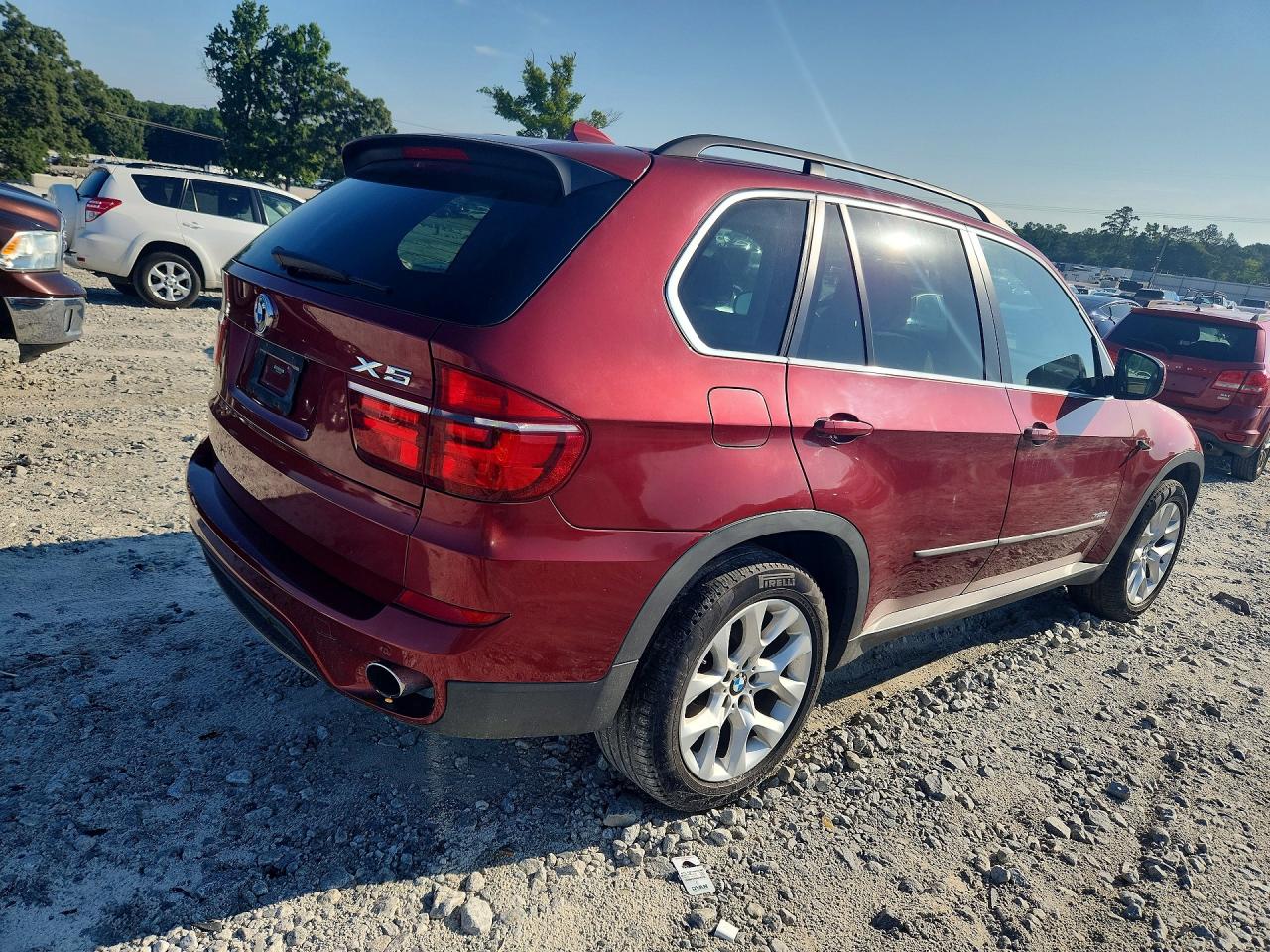 2013 Bmw X5 Xdrive35i Burgundy vin: 5UXZV4C55D0G50988
