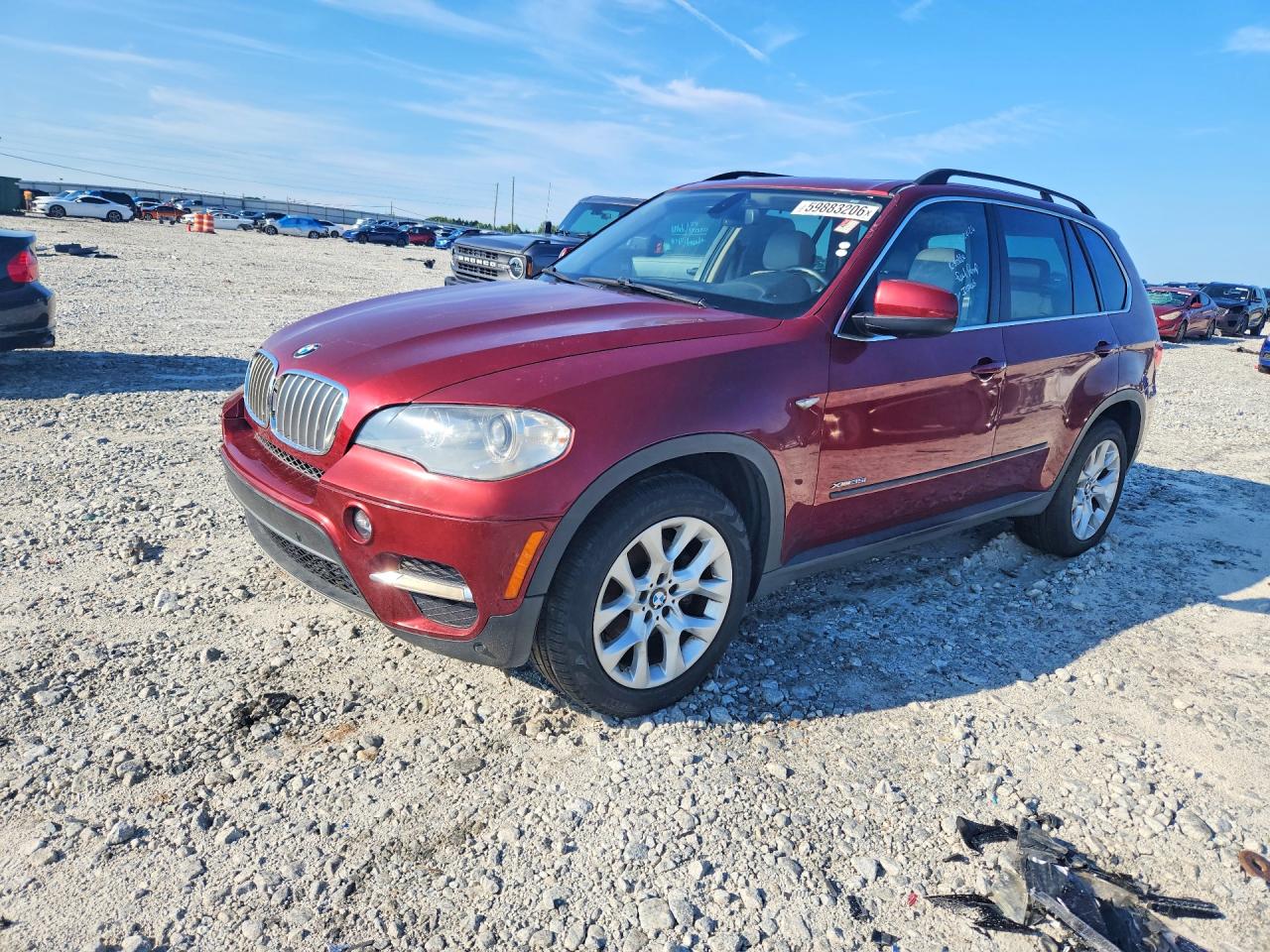 2013 Bmw X5 Xdrive35i Burgundy vin: 5UXZV4C55D0G50988