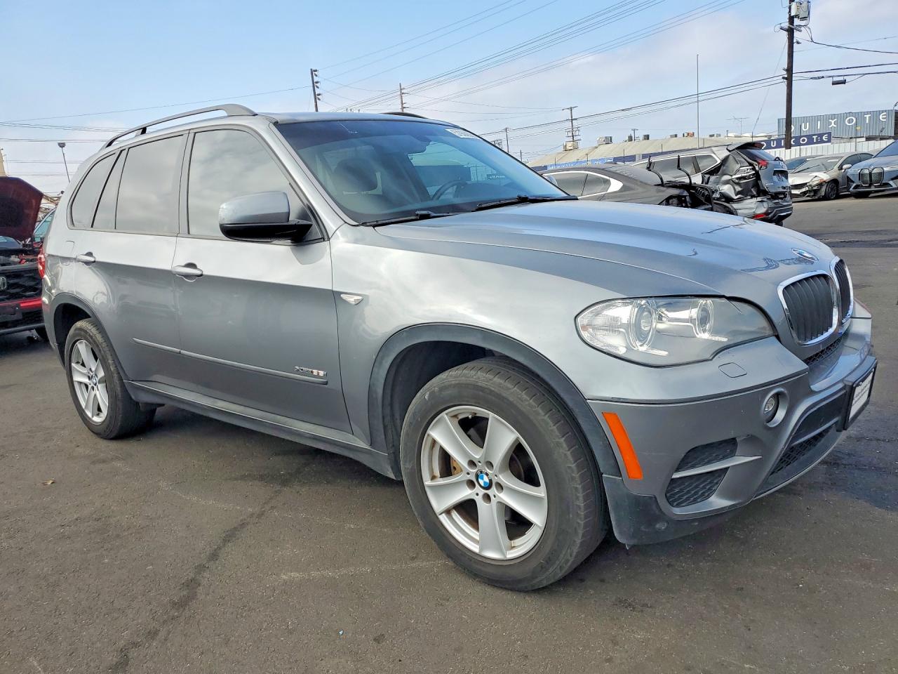 2013 Bmw X5 Xdrive35i Gray vin: 5UXZV4C55D0G51932