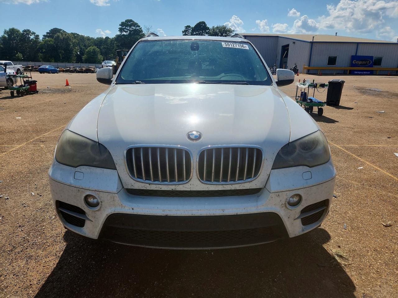 2013 Bmw X5 Xdrive35i White vin: 5UXZV4C55D0G54023