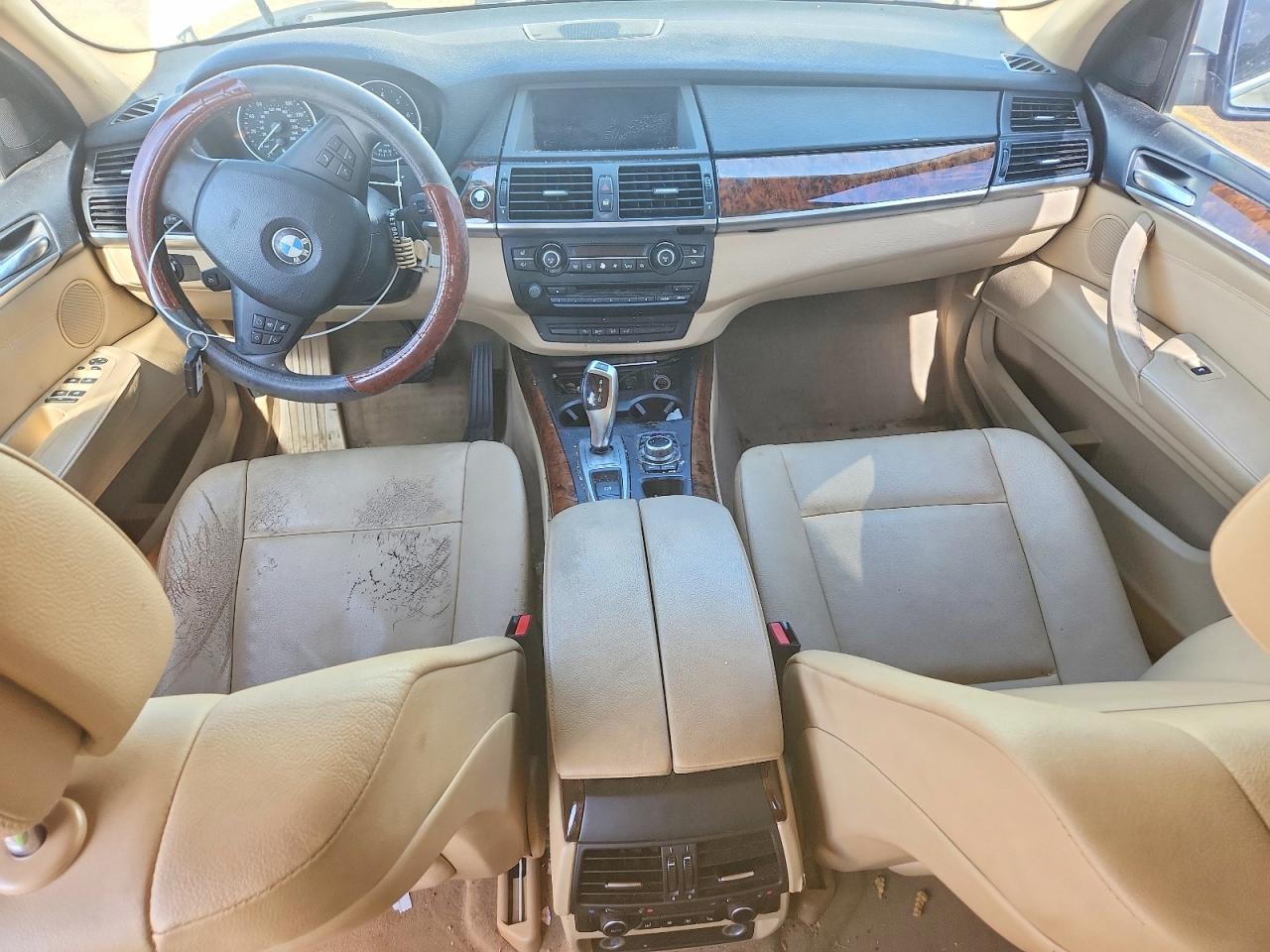 2013 Bmw X5 Xdrive35i White vin: 5UXZV4C55D0G54023