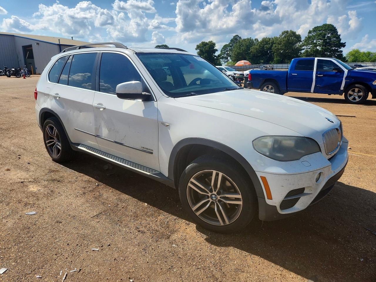 2013 Bmw X5 Xdrive35i White vin: 5UXZV4C55D0G54023