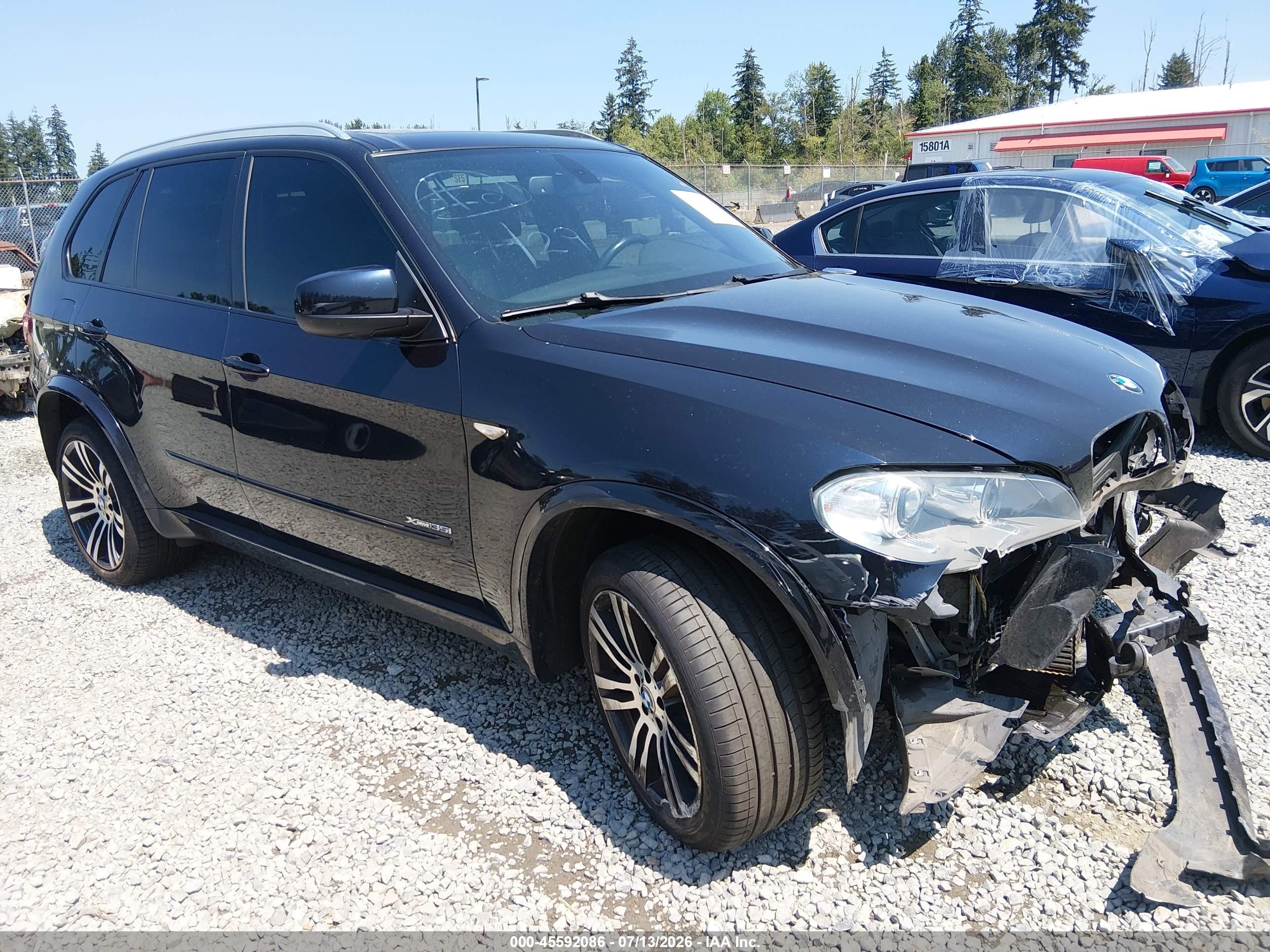 2013 Bmw X5 Xdrive35i/xdrive35i Premium/xdrive35i Sport Activity Blue vin: 5UXZV4C55D0G57049