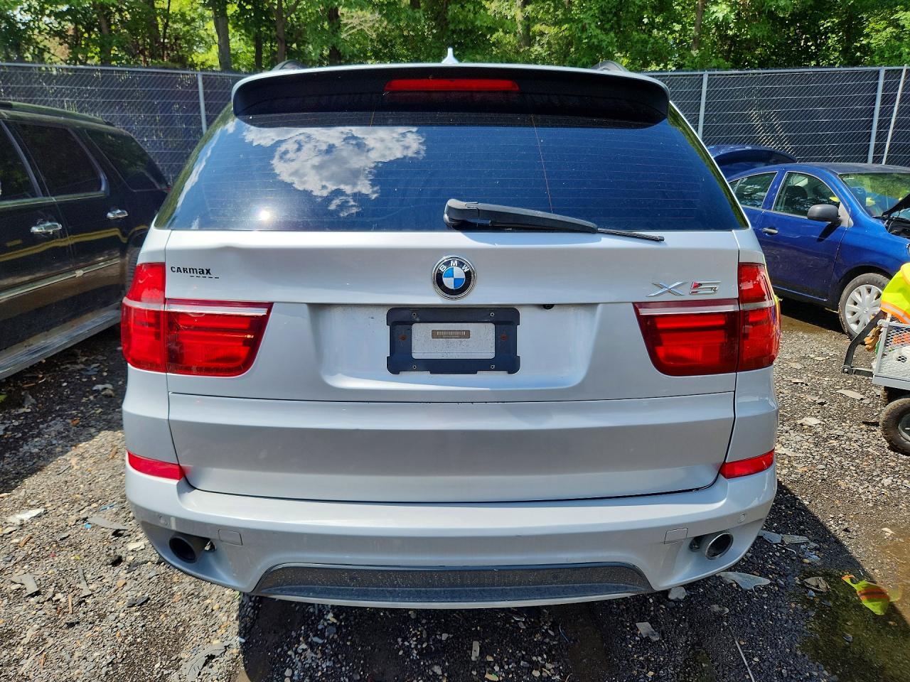2013 Bmw X5 Xdrive35i Silver vin: 5UXZV4C55DL994493