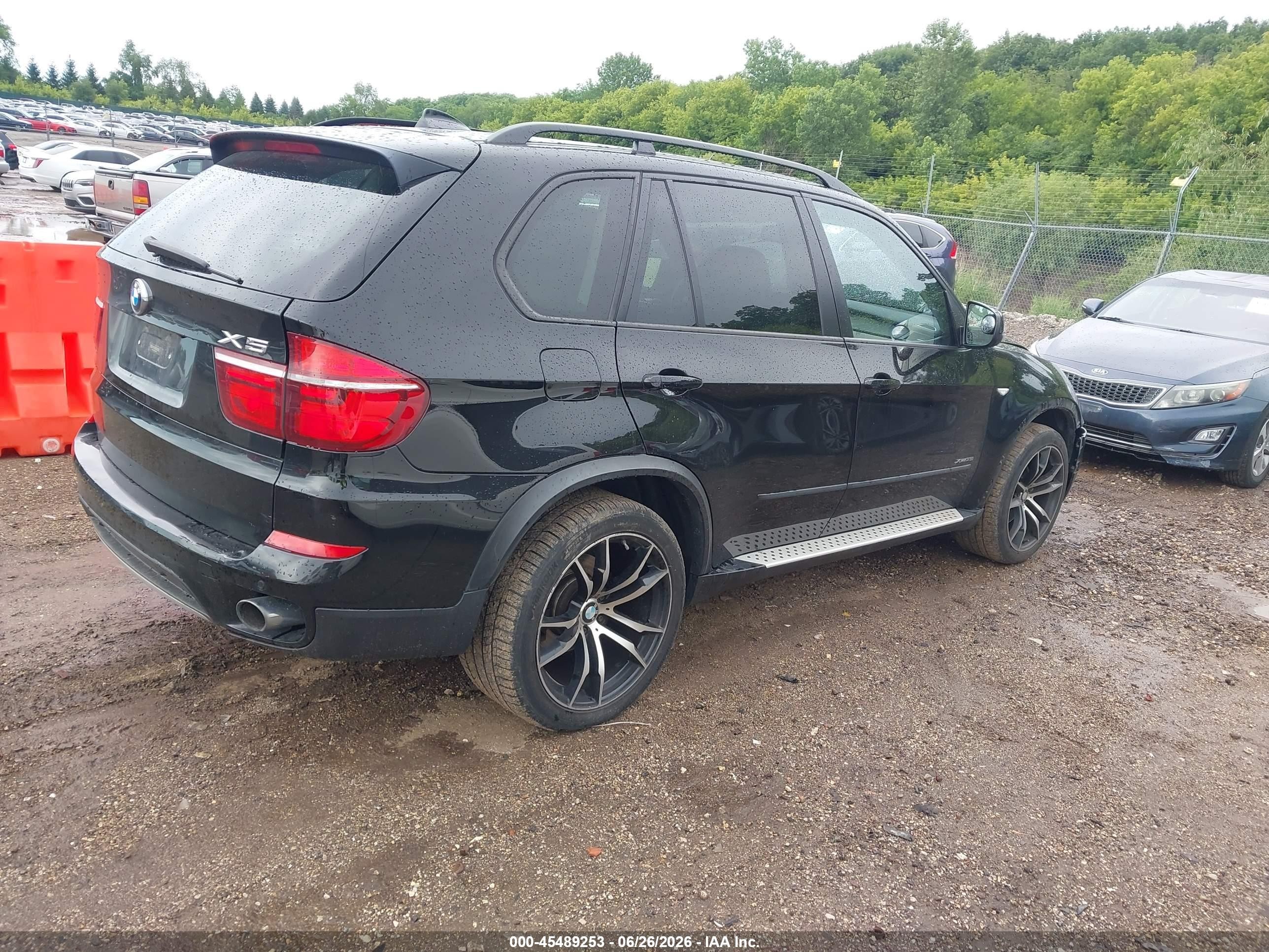 2012 Bmw X5 Xdrive35i/xdrive35i Premium/xdrive35i Sport Activity Black vin: 5UXZV4C56CL746266