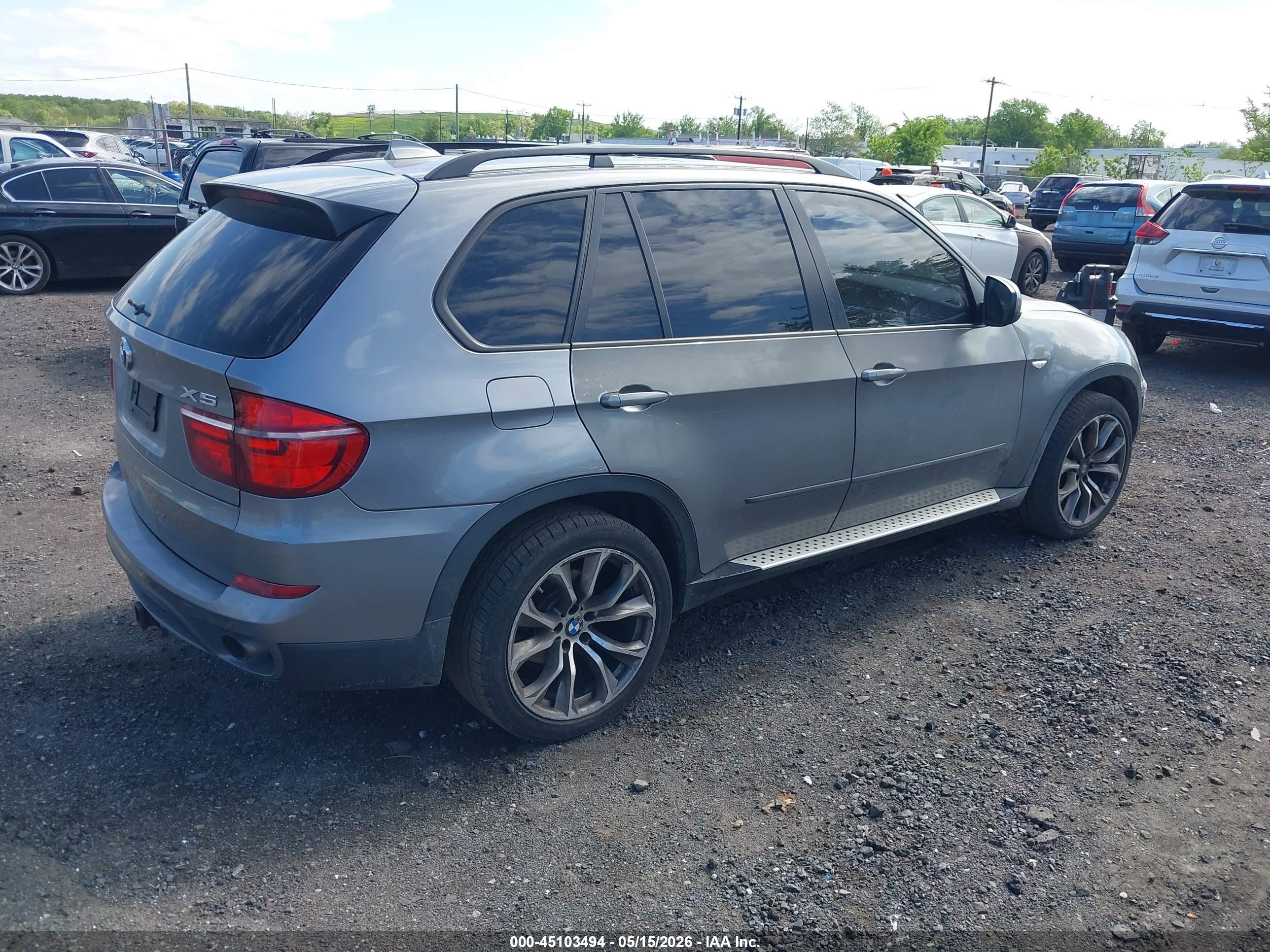 2012 Bmw X5 Xdrive35i/xdrive35i Premium/xdrive35i Sport Activity Gray vin: 5UXZV4C56CL756831