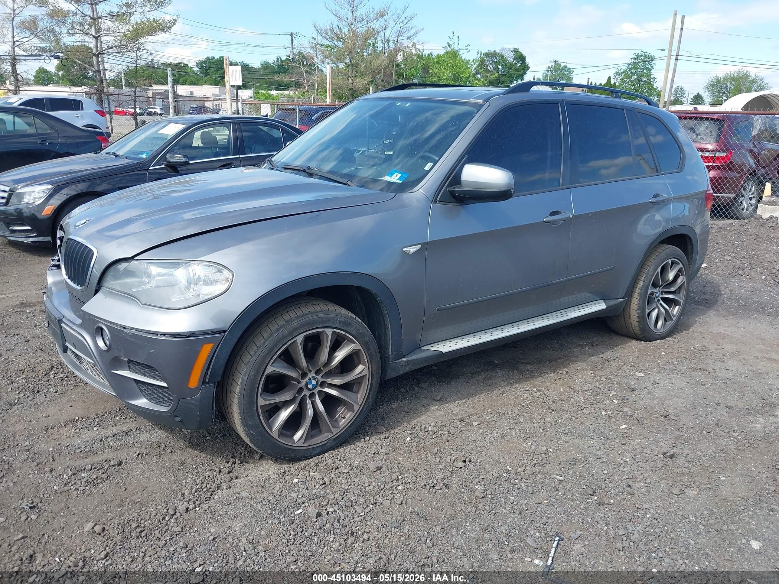 2012 Bmw X5 Xdrive35i/xdrive35i Premium/xdrive35i Sport Activity Gray vin: 5UXZV4C56CL756831