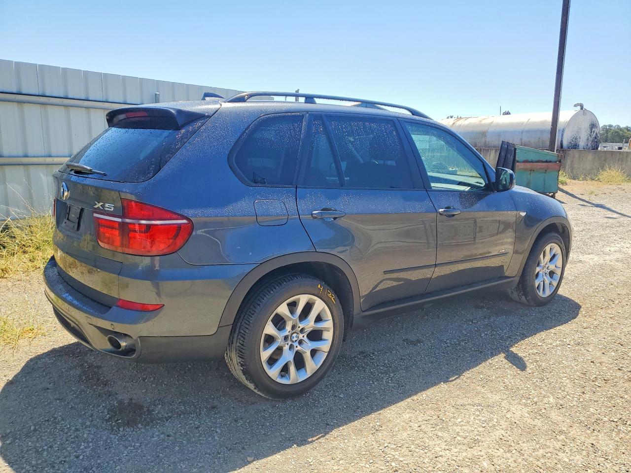 2012 Bmw X5 Xdrive35i Gray vin: 5UXZV4C56CL757767
