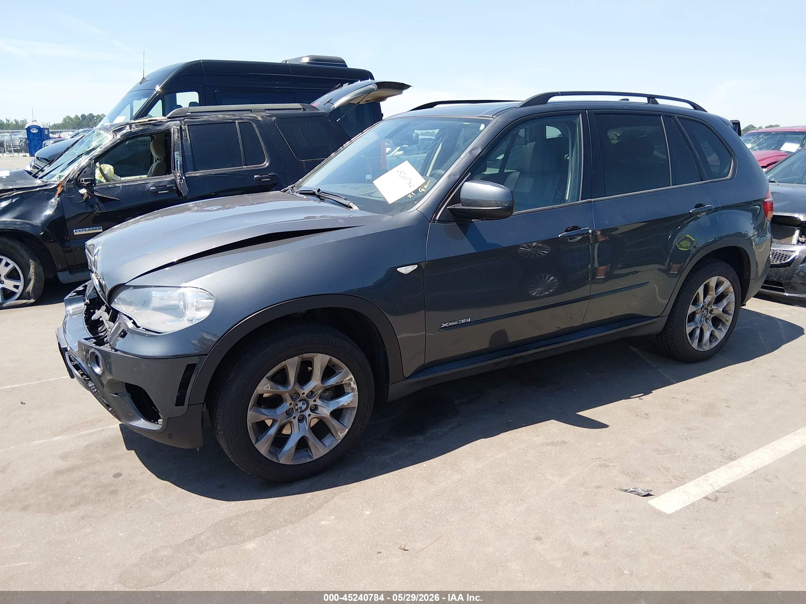 2012 Bmw X5 Xdrive35i/xdrive35i Premium/xdrive35i Sport Activity Gray vin: 5UXZV4C56CL758837