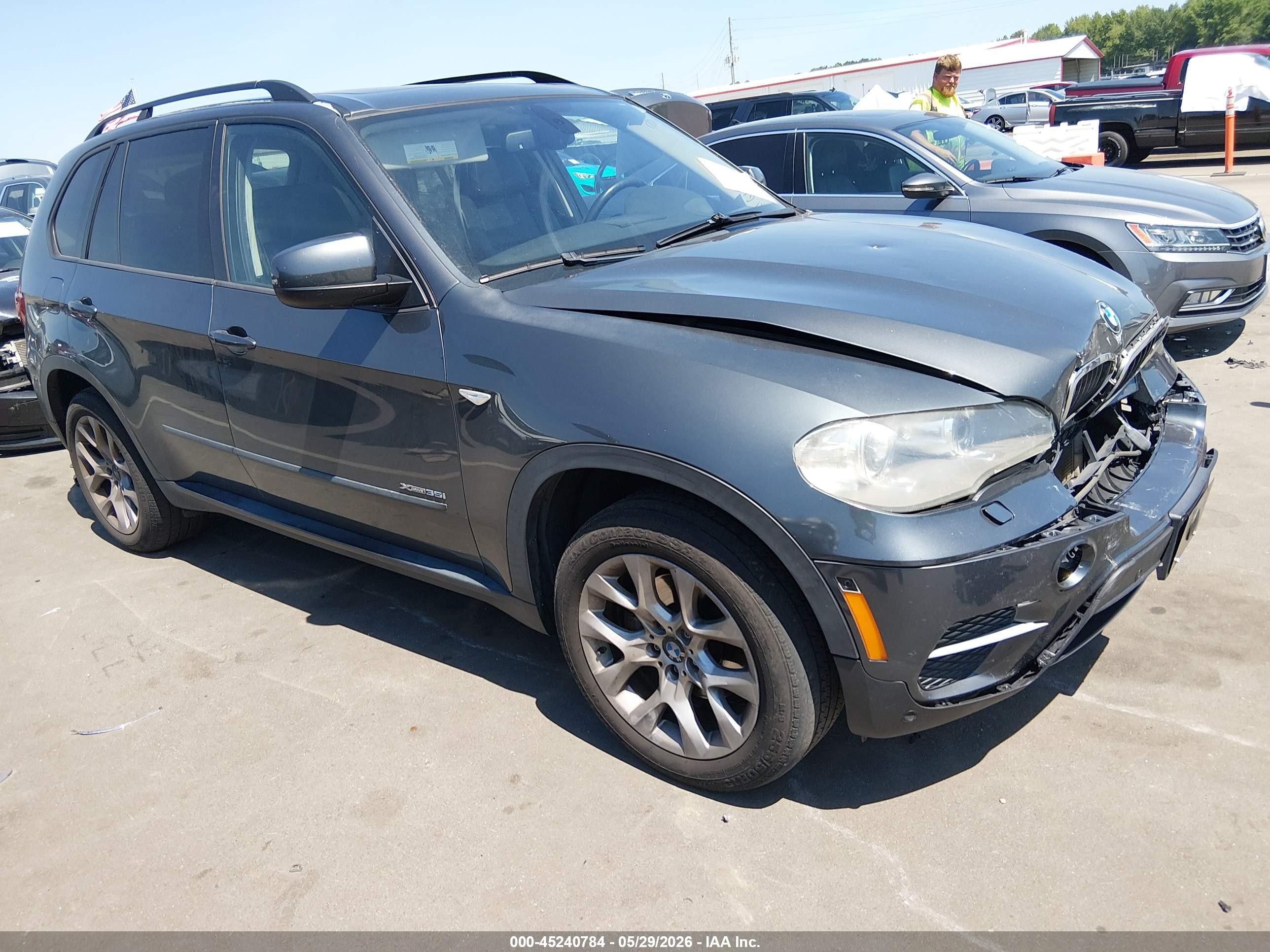 2012 Bmw X5 Xdrive35i/xdrive35i Premium/xdrive35i Sport Activity Gray vin: 5UXZV4C56CL758837