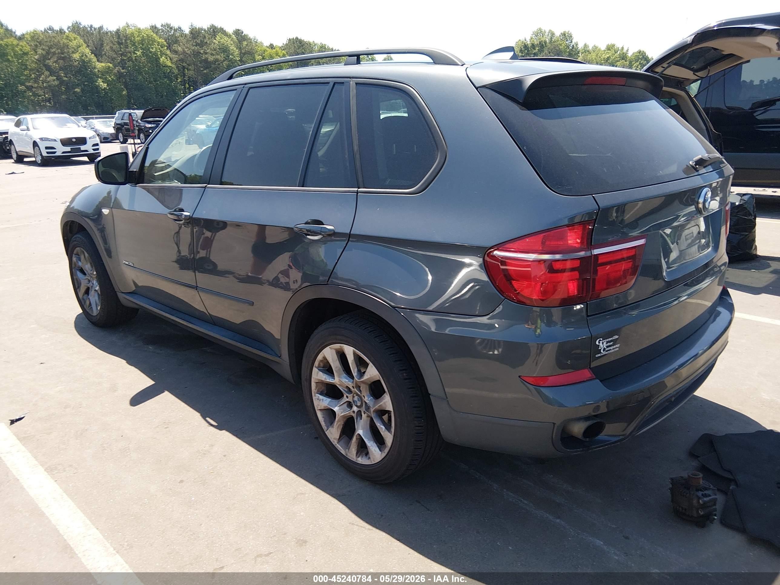 2012 Bmw X5 Xdrive35i/xdrive35i Premium/xdrive35i Sport Activity Gray vin: 5UXZV4C56CL758837