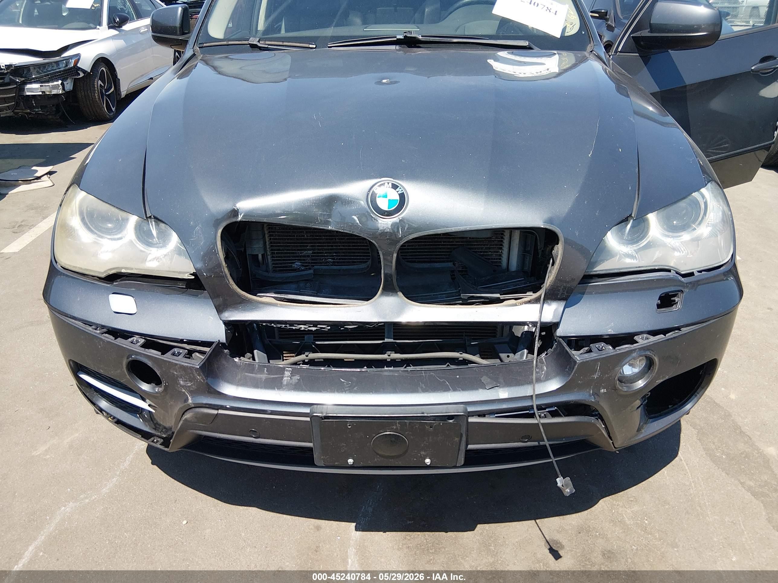 2012 Bmw X5 Xdrive35i/xdrive35i Premium/xdrive35i Sport Activity Gray vin: 5UXZV4C56CL758837