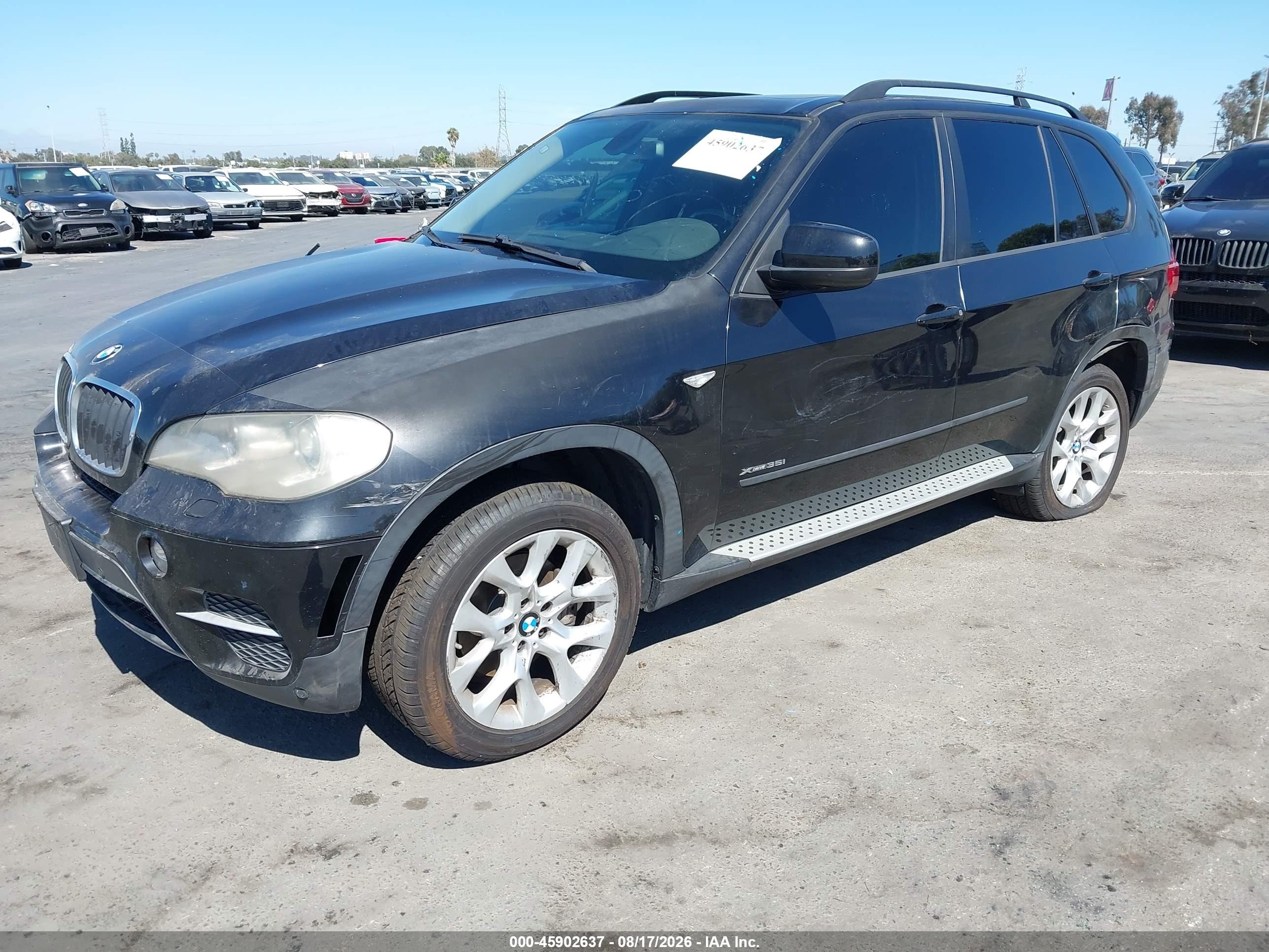 2012 Bmw X5 Xdrive35i/xdrive35i Premium/xdrive35i Sport Activity Black vin: 5UXZV4C56CL763357