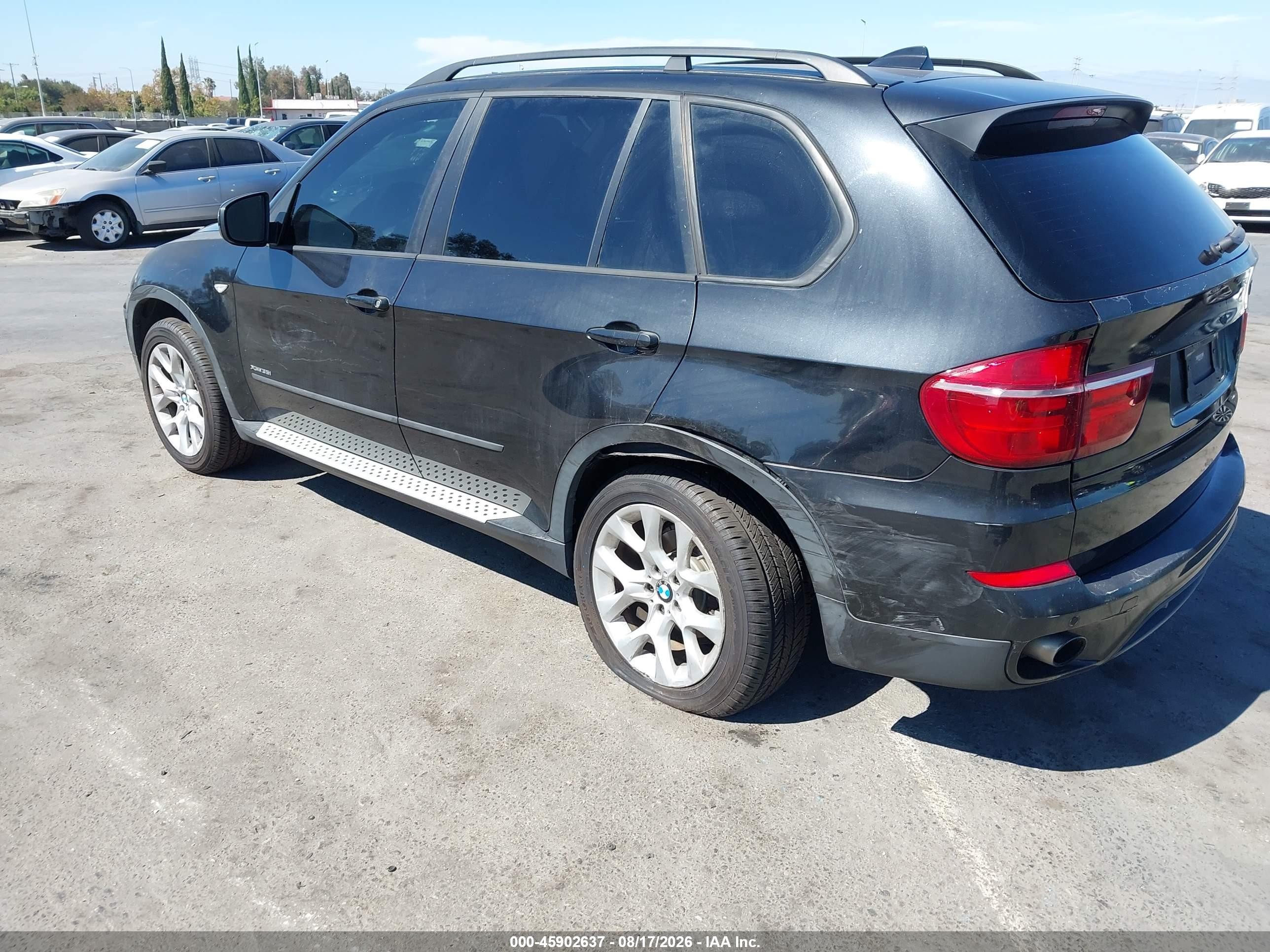 2012 Bmw X5 Xdrive35i/xdrive35i Premium/xdrive35i Sport Activity Black vin: 5UXZV4C56CL763357