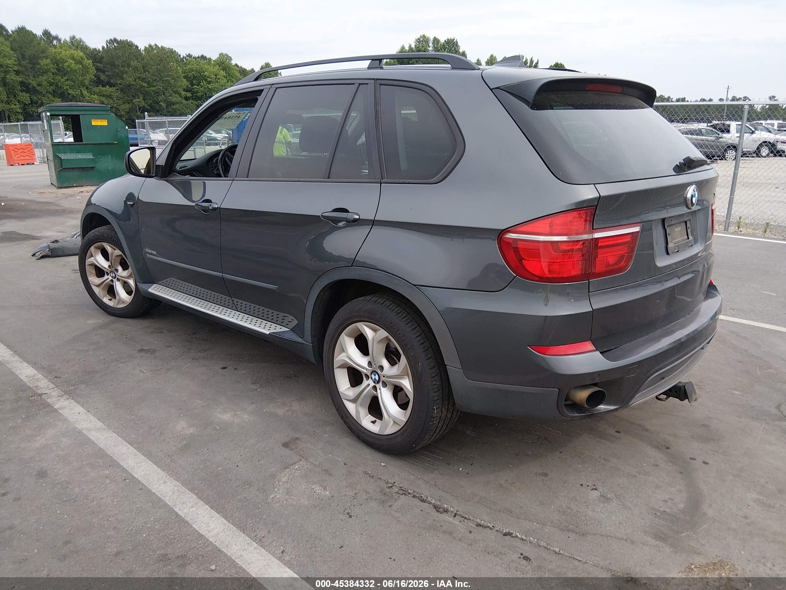 2012 Bmw X5 Xdrive35i/xdrive35i Premium/xdrive35i Sport Activity Gray vin: 5UXZV4C56CL764458
