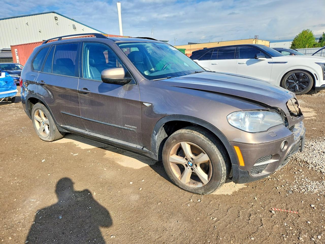 2012 Bmw X5 Xdrive35i Gray vin: 5UXZV4C56CL764699