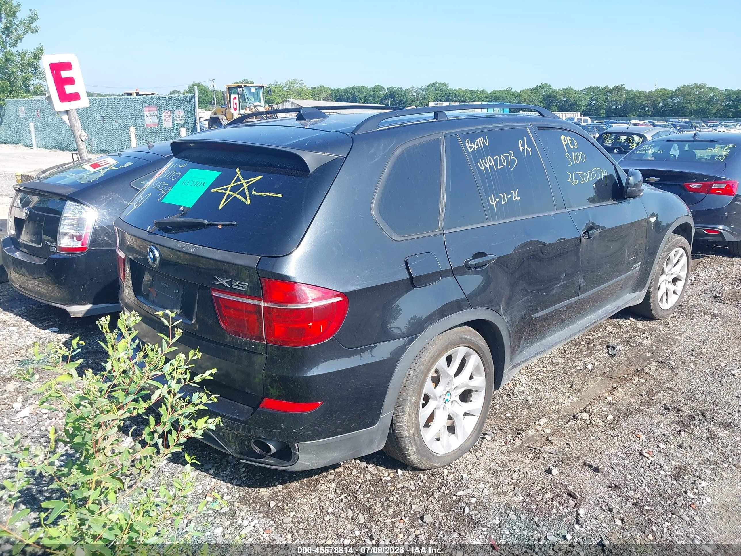 2012 Bmw X5 Xdrive35i/xdrive35i Premium/xdrive35i Sport Activity Black vin: 5UXZV4C56CL765447