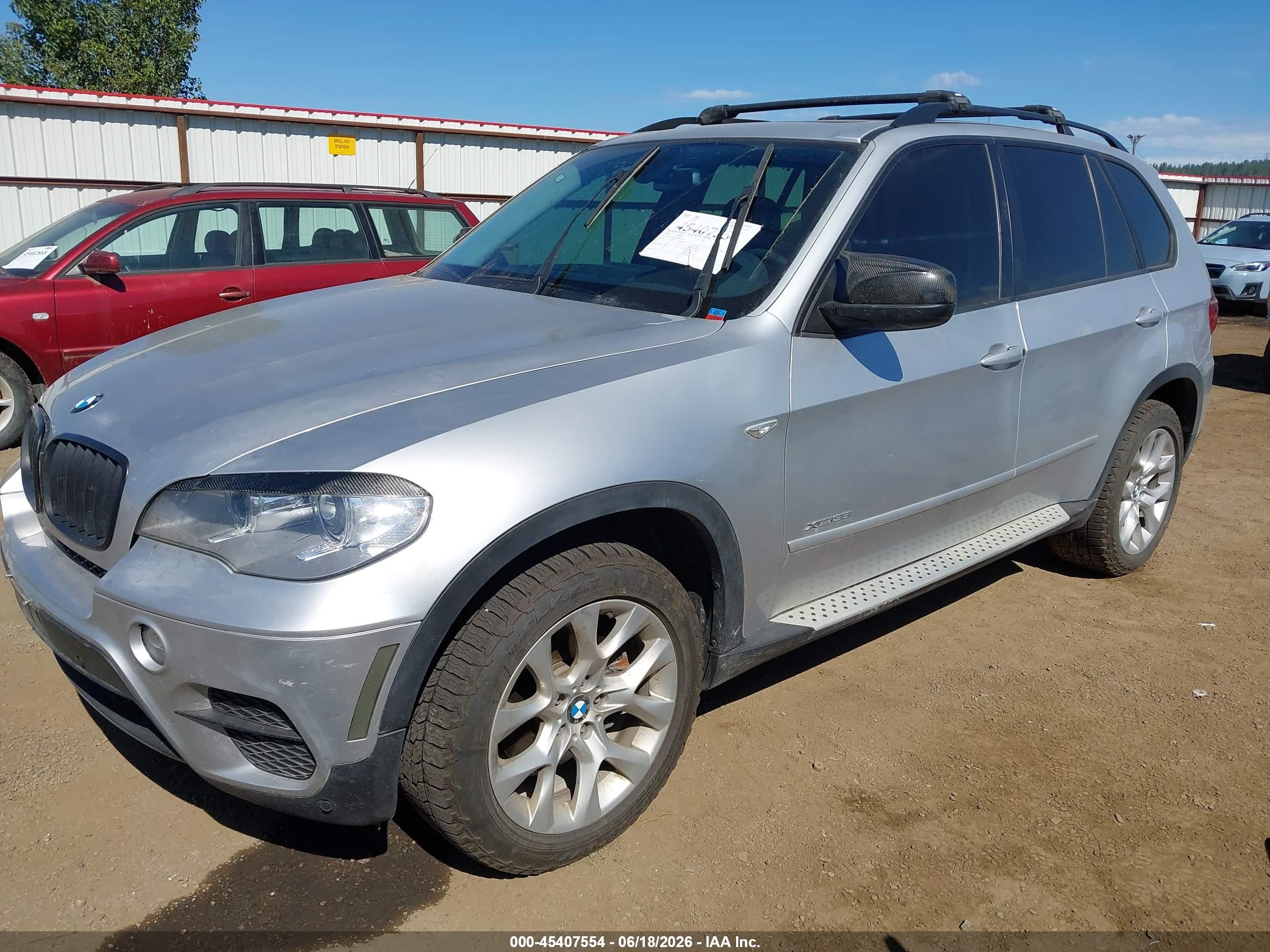 2012 Bmw X5 Xdrive35i/xdrive35i Premium/xdrive35i Sport Activity Silver vin: 5UXZV4C56CL765528