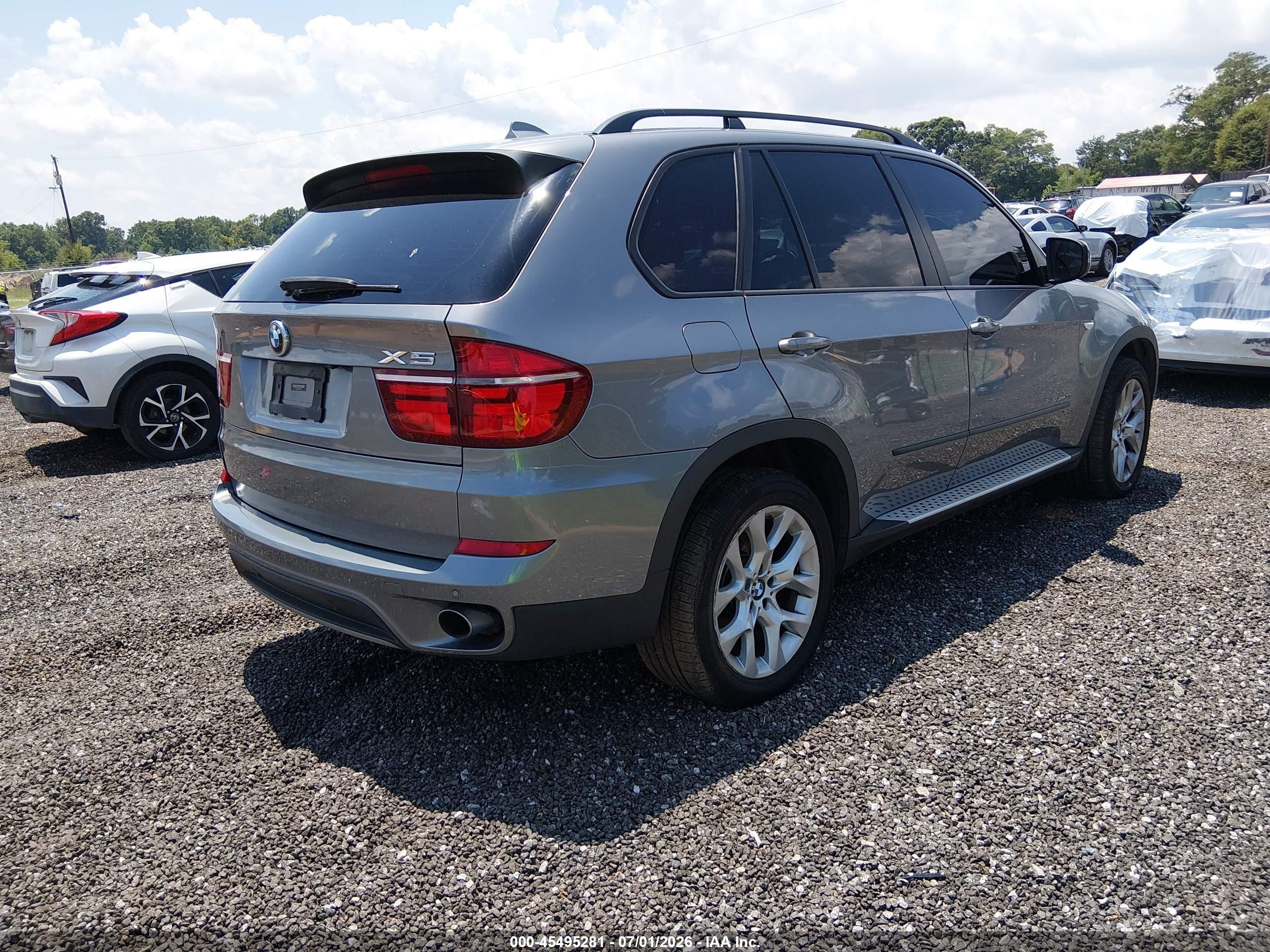 2012 Bmw X5   Gray vin: 5UXZV4C56CL986076