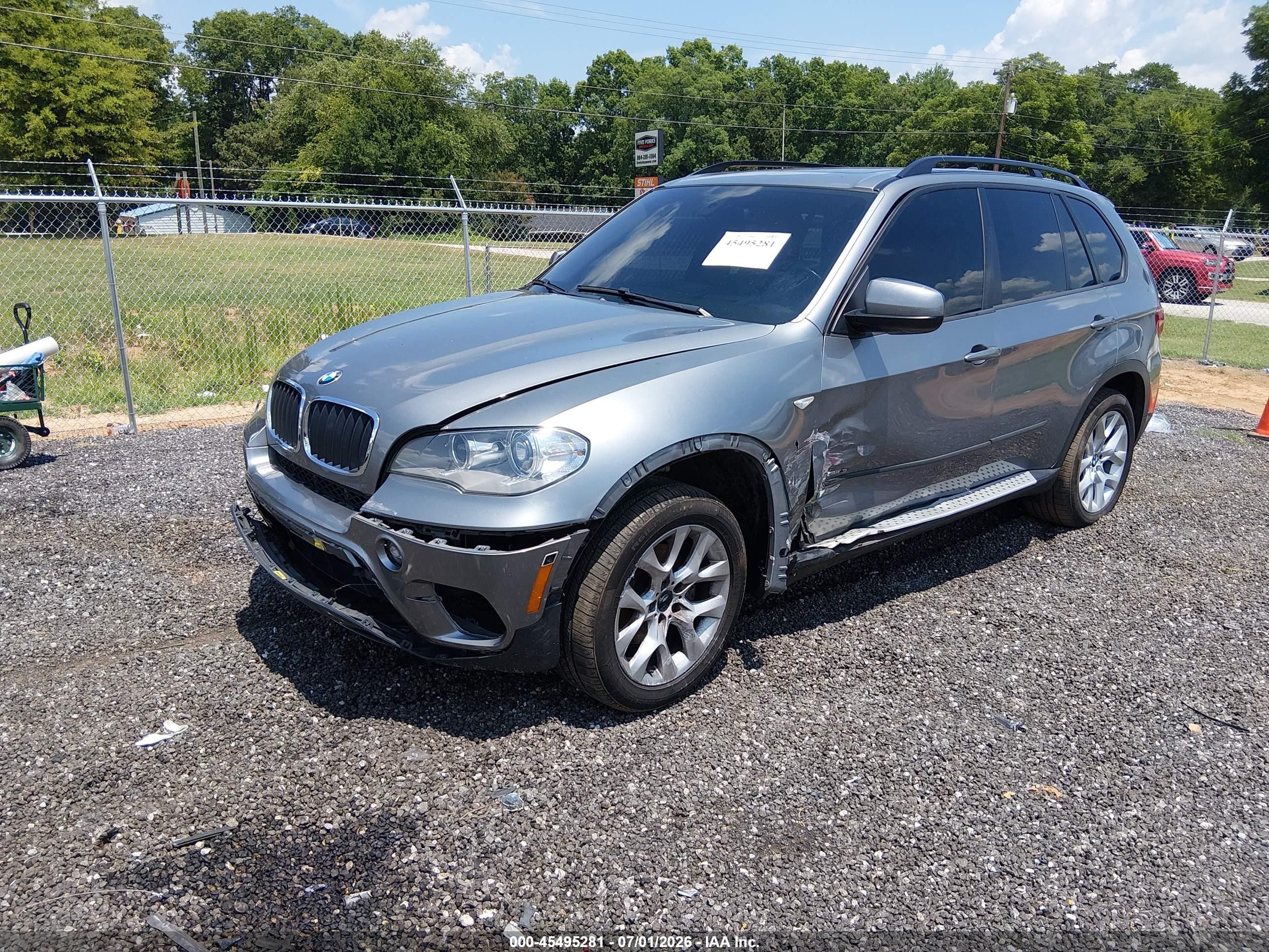 2012 Bmw X5   Gray vin: 5UXZV4C56CL986076