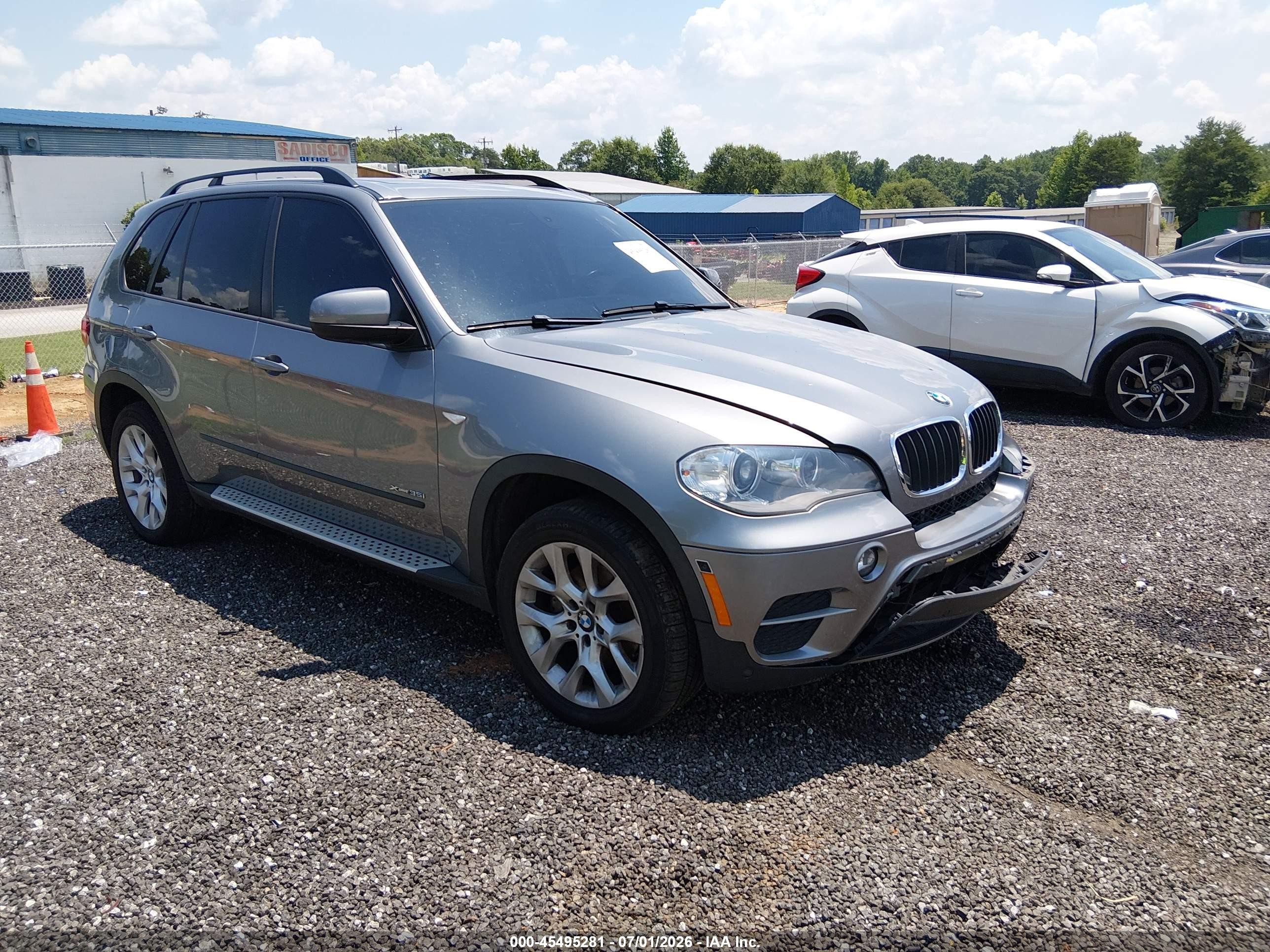 2012 Bmw X5   Gray vin: 5UXZV4C56CL986076