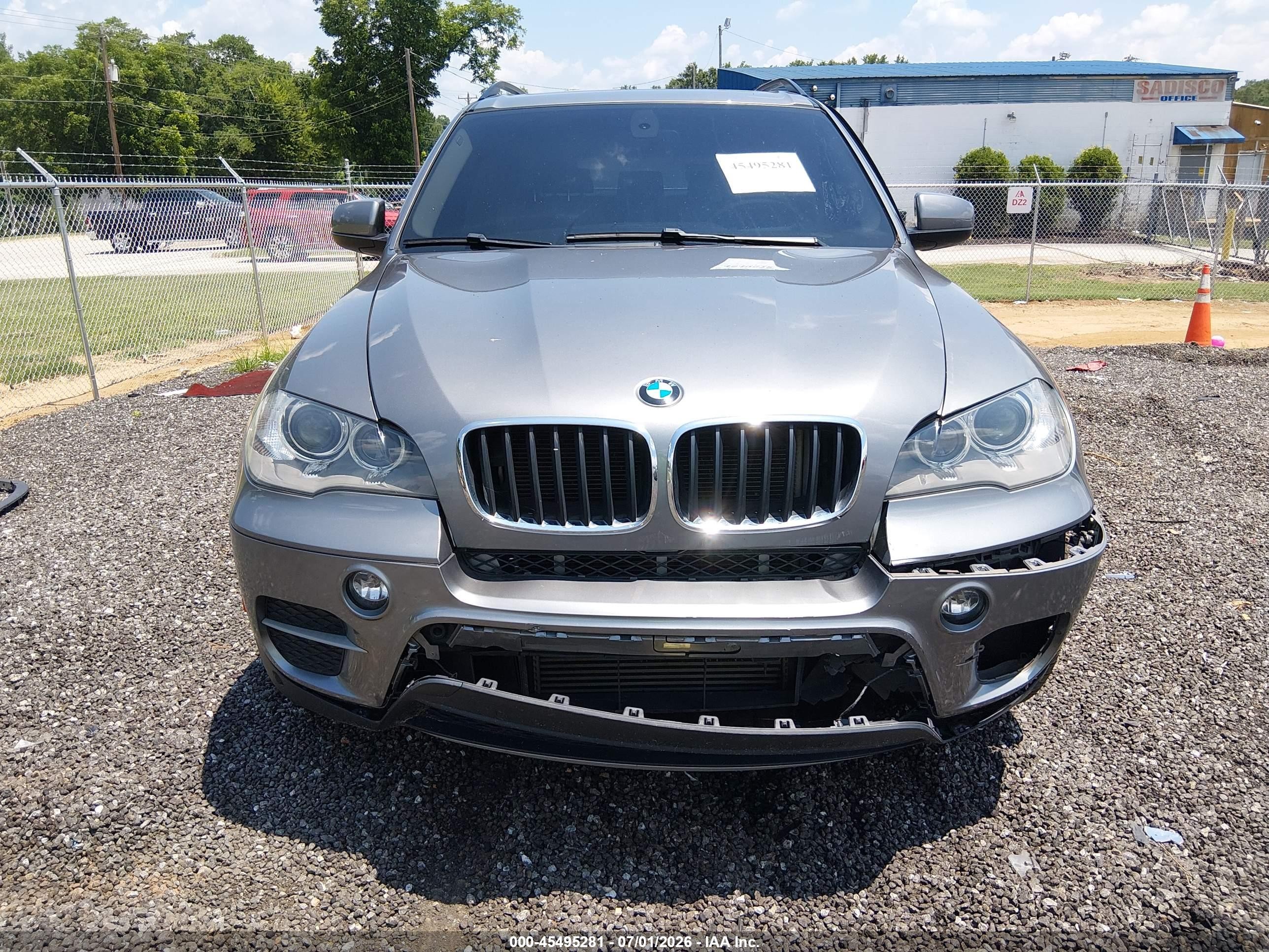 2012 Bmw X5   Gray vin: 5UXZV4C56CL986076