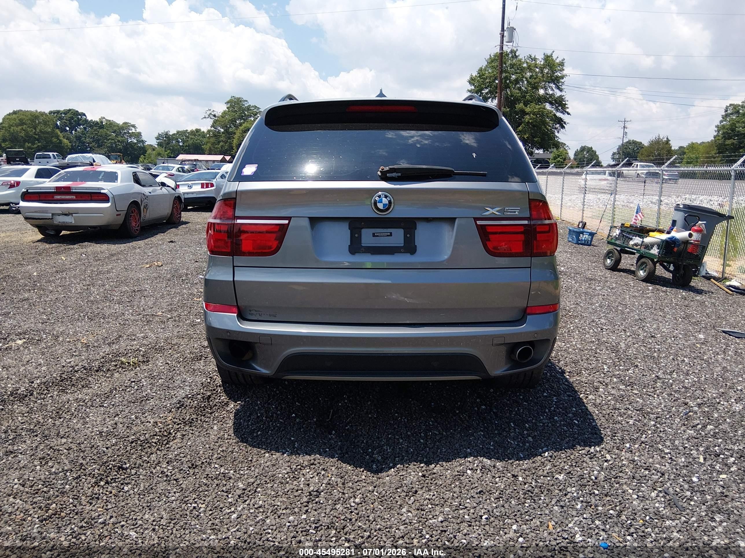 2012 Bmw X5   Gray vin: 5UXZV4C56CL986076