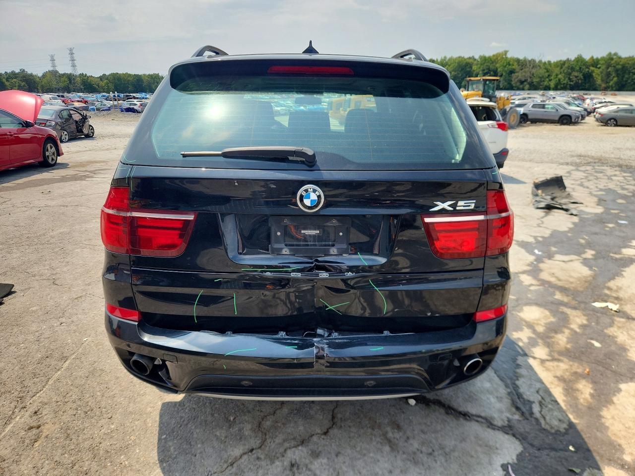 2012 Bmw X5 Xdrive35i Black vin: 5UXZV4C56CL990256
