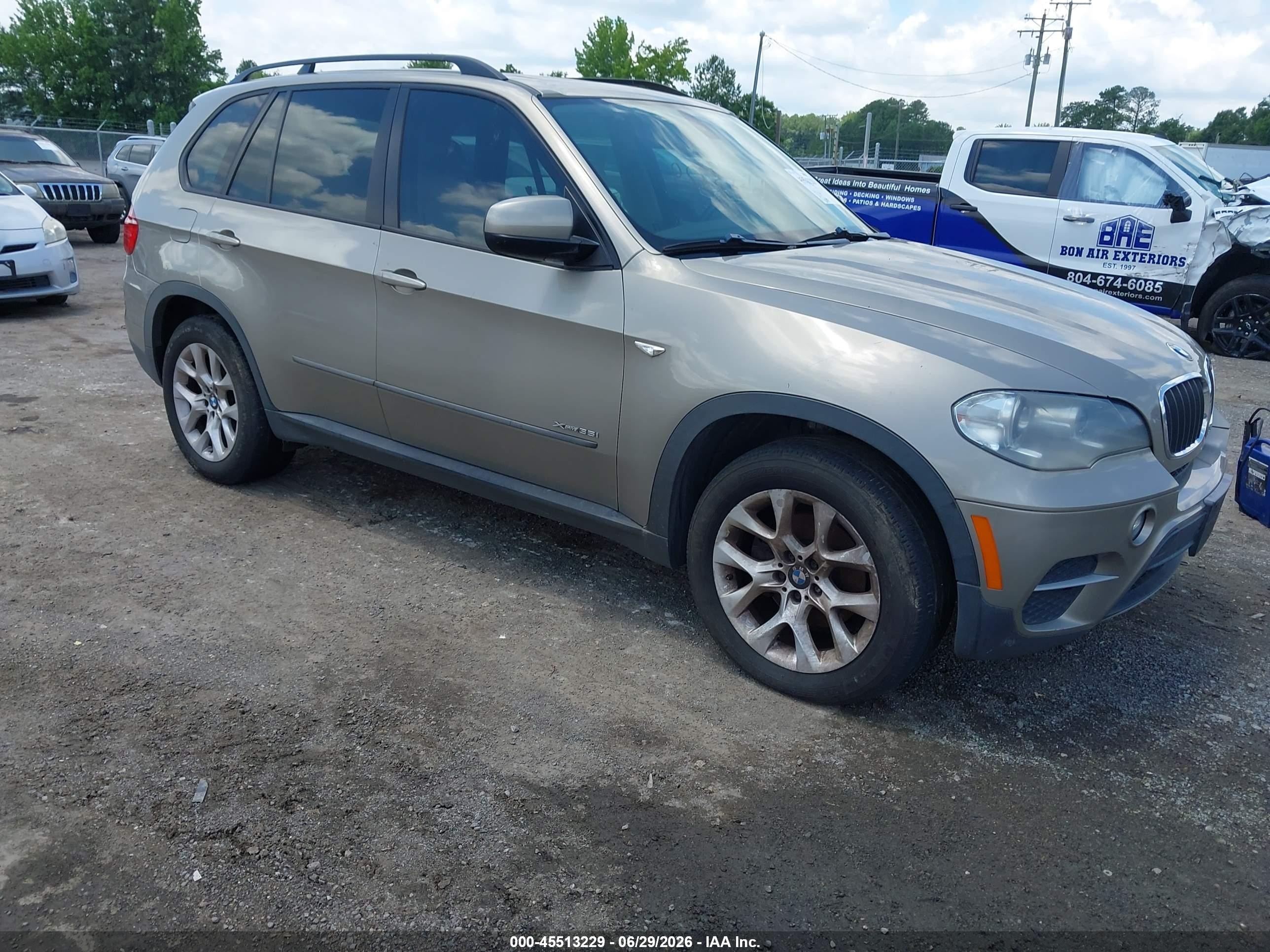 2012 Bmw X5 Xdrive35i/xdrive35i Premium/xdrive35i Sport Activity Gold vin: 5UXZV4C56CL990435