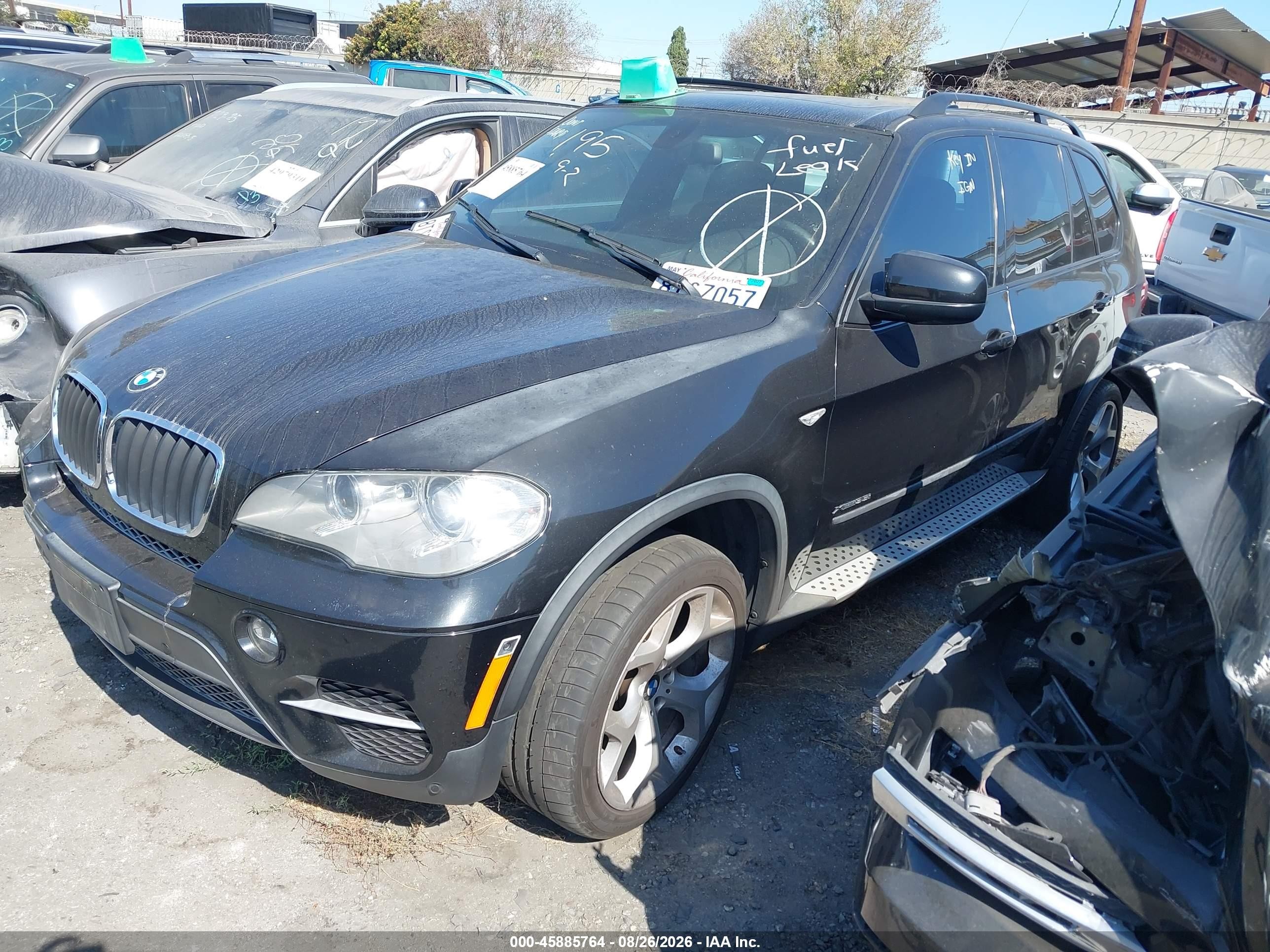 2013 Bmw X5 Xdrive35i/xdrive35i Premium/xdrive35i Sport Activity Black vin: 5UXZV4C56D0B00876