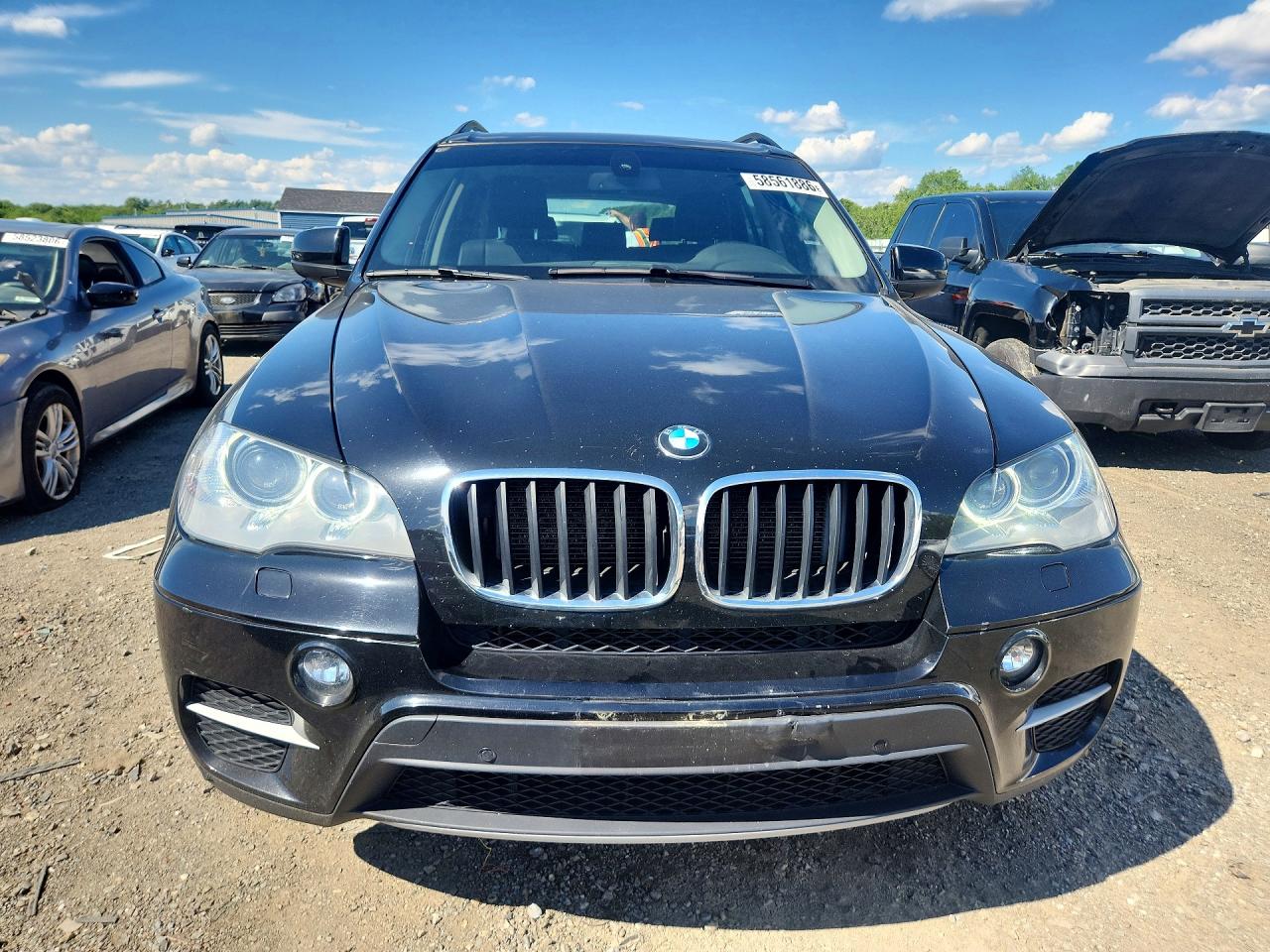 2013 Bmw X5 Xdrive35i Gray vin: 5UXZV4C56D0B01803