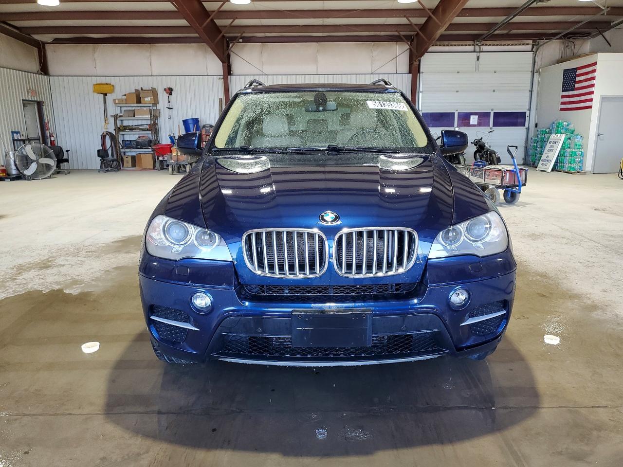 2013 Bmw X5 Xdrive35i Blue vin: 5UXZV4C56D0B14700