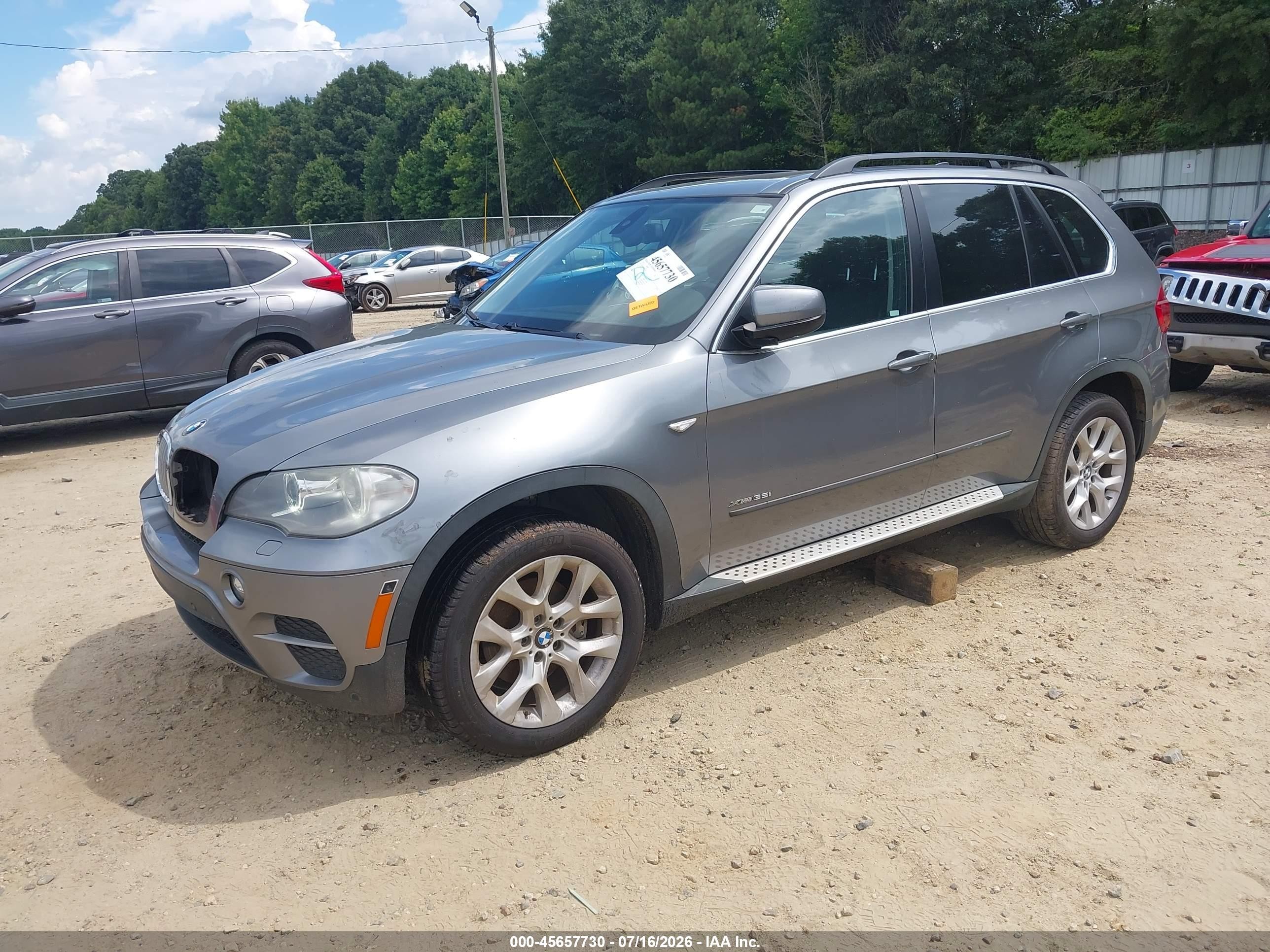 2013 Bmw X5 Xdrive35i/xdrive35i Premium/xdrive35i Sport Activity Gray vin: 5UXZV4C56D0B16334