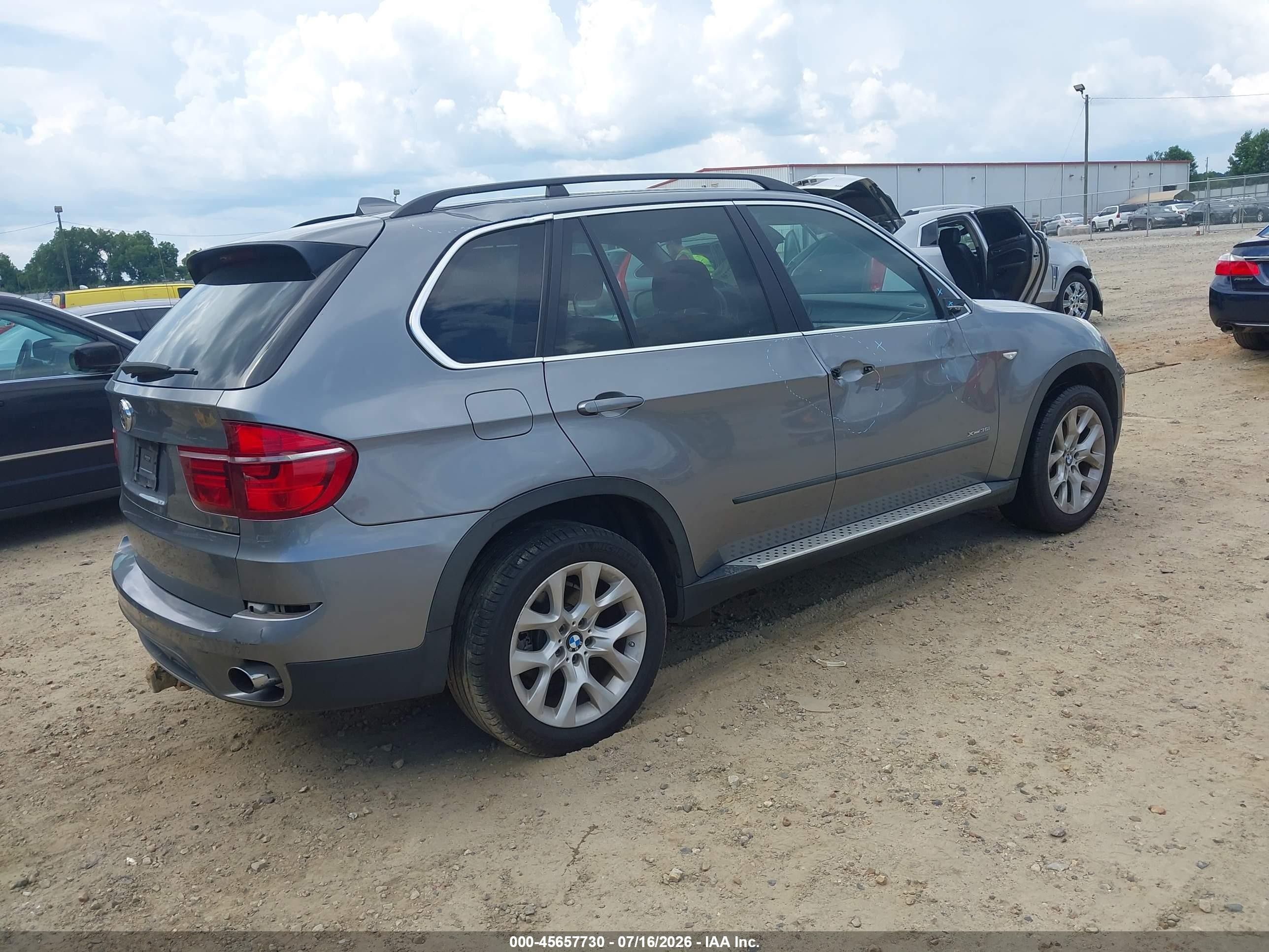 2013 Bmw X5 Xdrive35i/xdrive35i Premium/xdrive35i Sport Activity Gray vin: 5UXZV4C56D0B16334