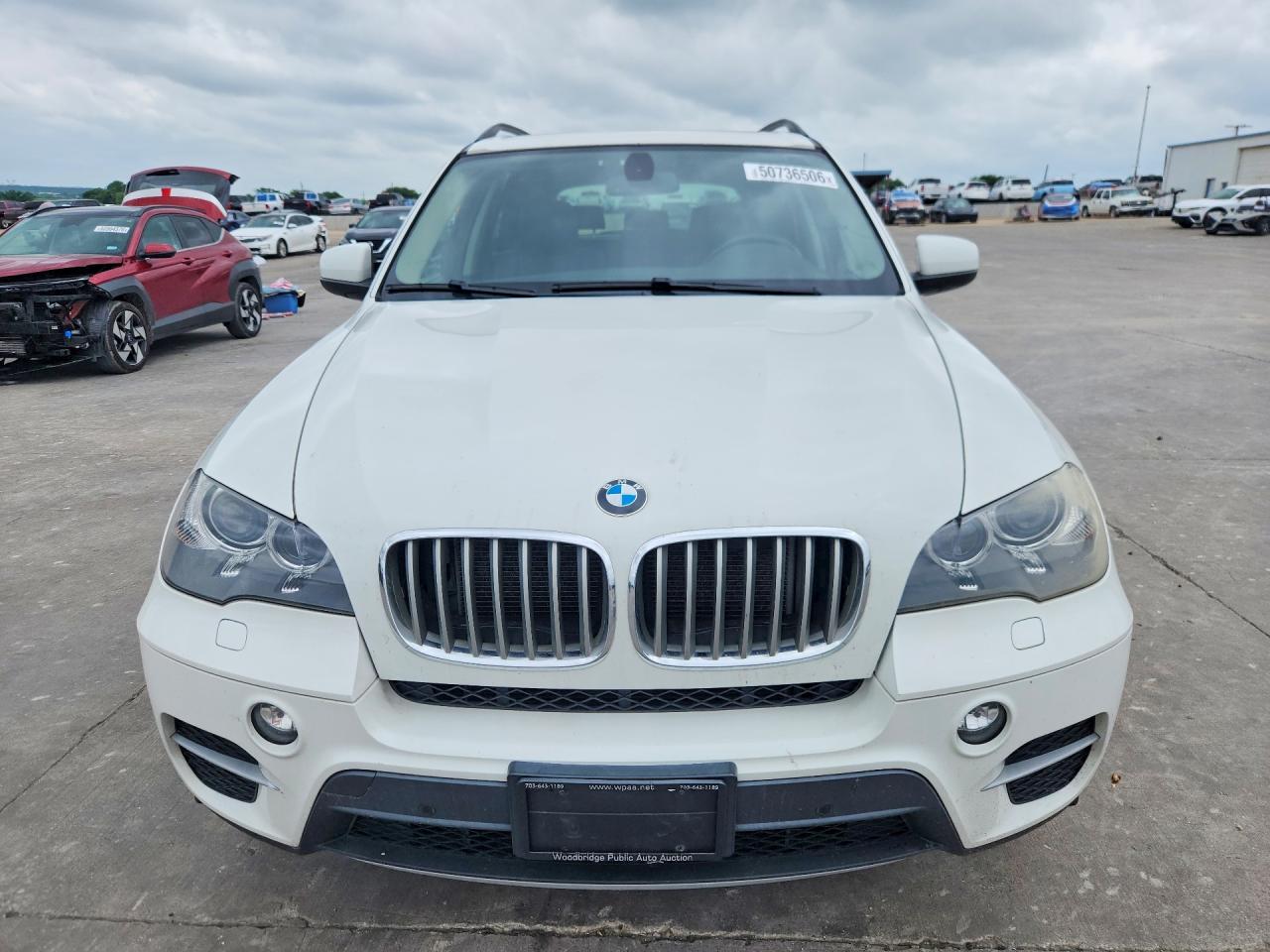 2013 Bmw X5 Xdrive35i White vin: 5UXZV4C56D0B17645