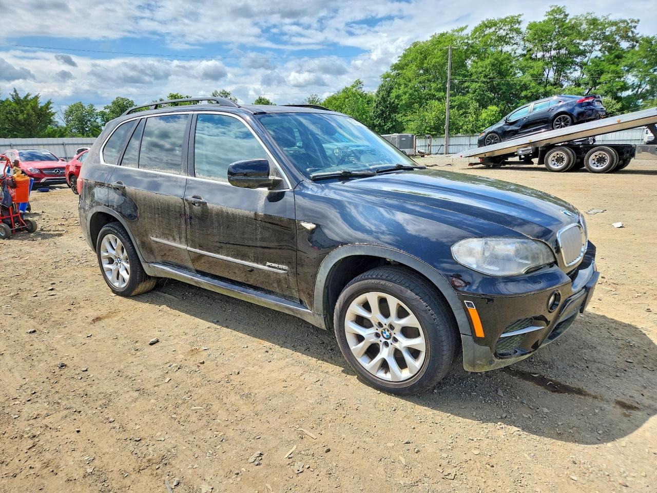 2013 Bmw X5 Xdrive35i Black vin: 5UXZV4C56D0B24093