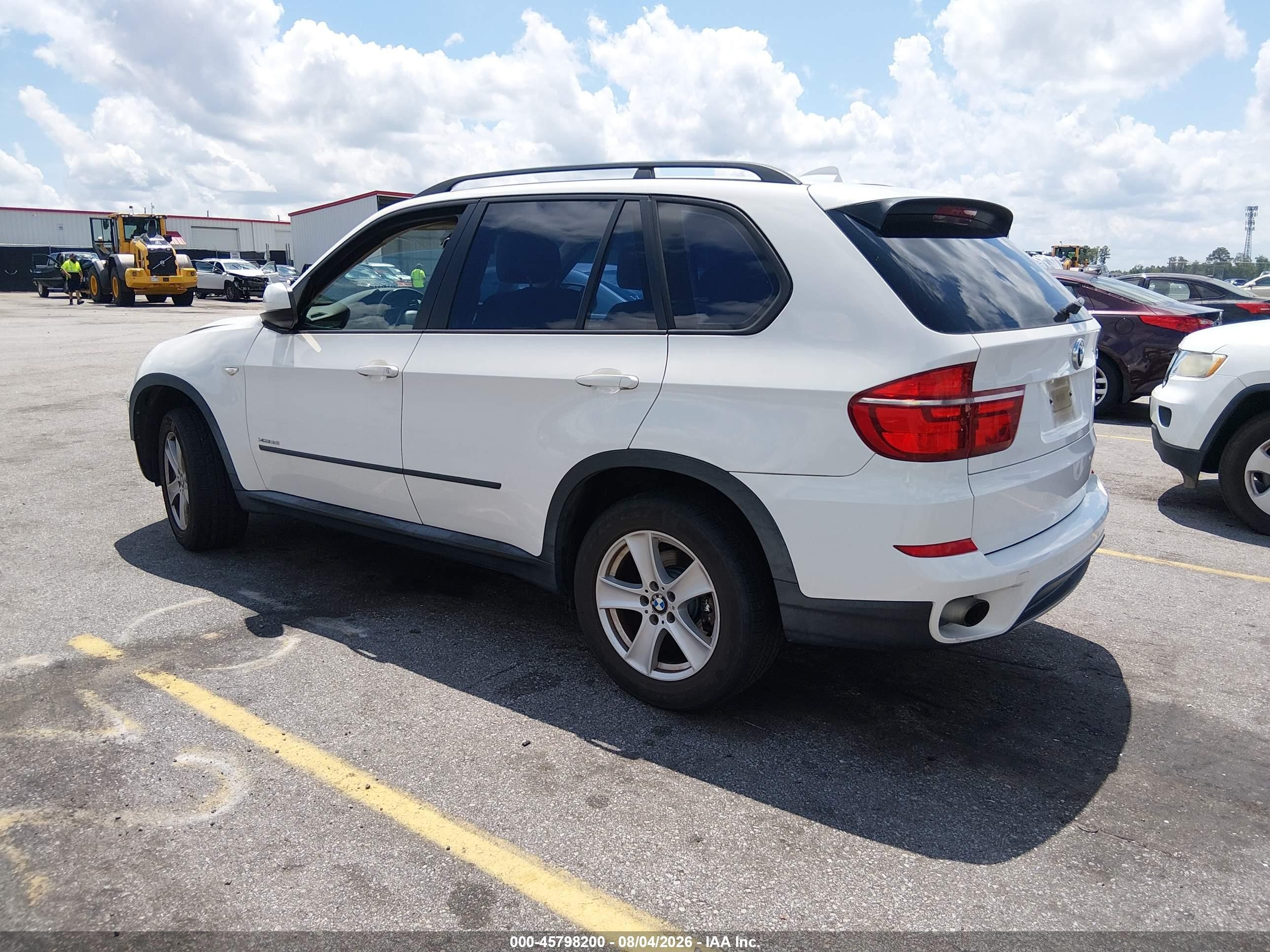 2013 Bmw X5 Xdrive35i/xdrive35i Premium/xdrive35i Sport Activity White vin: 5UXZV4C56D0E00384