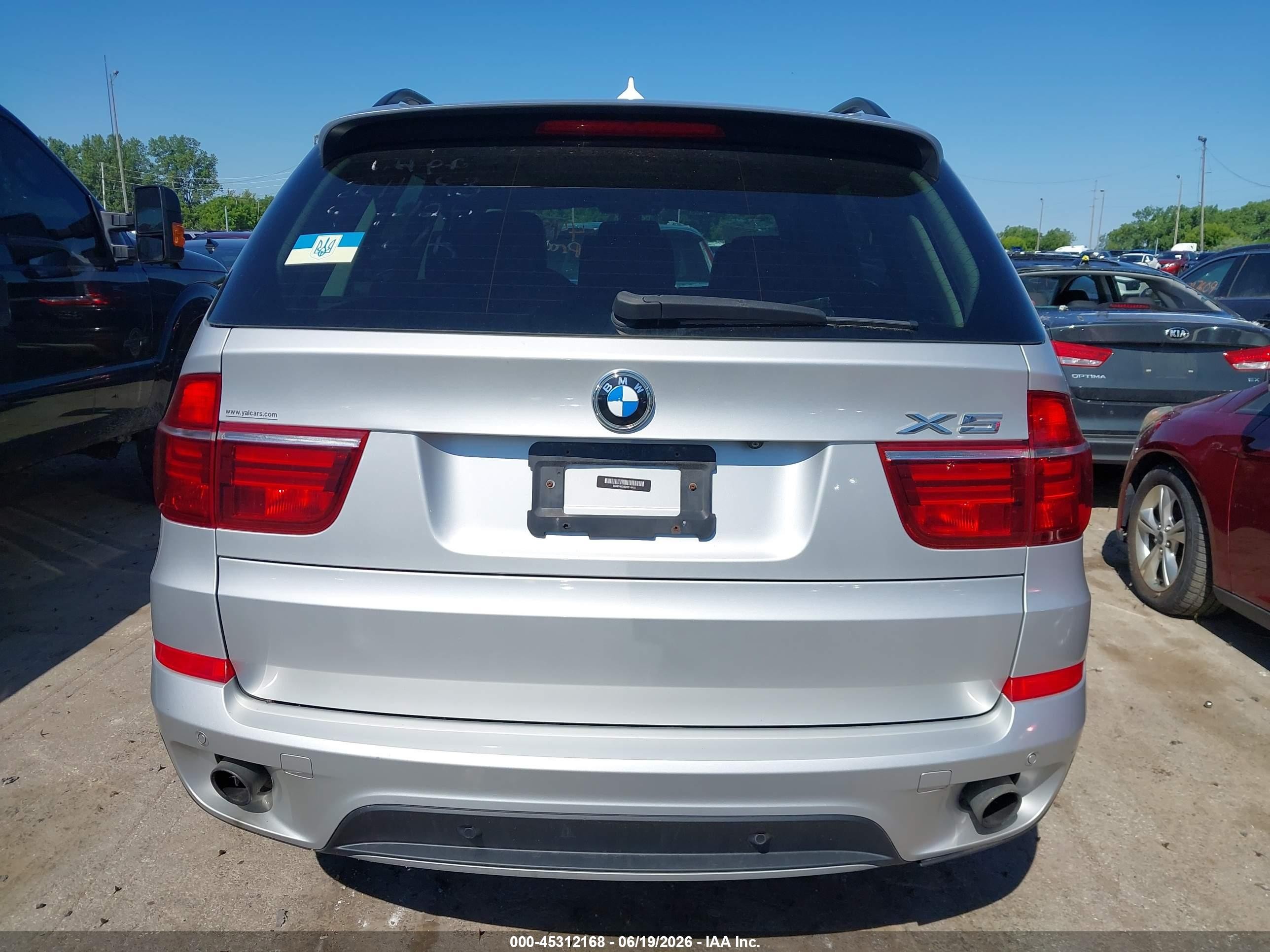 2013 Bmw X5 Xdrive35i/xdrive35i Premium/xdrive35i Sport Activity Silver vin: 5UXZV4C56D0E14415