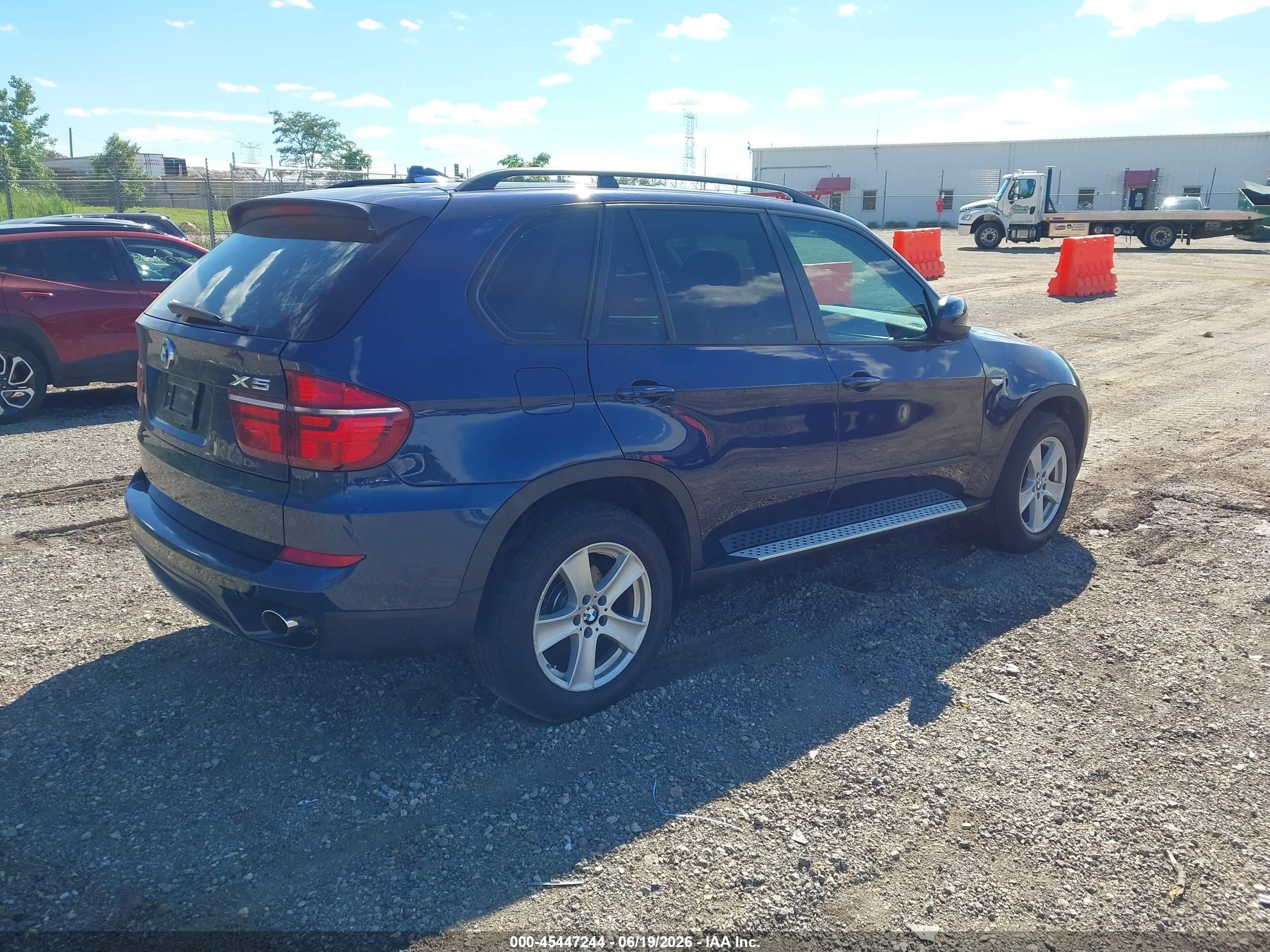 2013 Bmw X5 Xdrive35i/xdrive35i Premium/xdrive35i Sport Activity Blue vin: 5UXZV4C56D0G52104