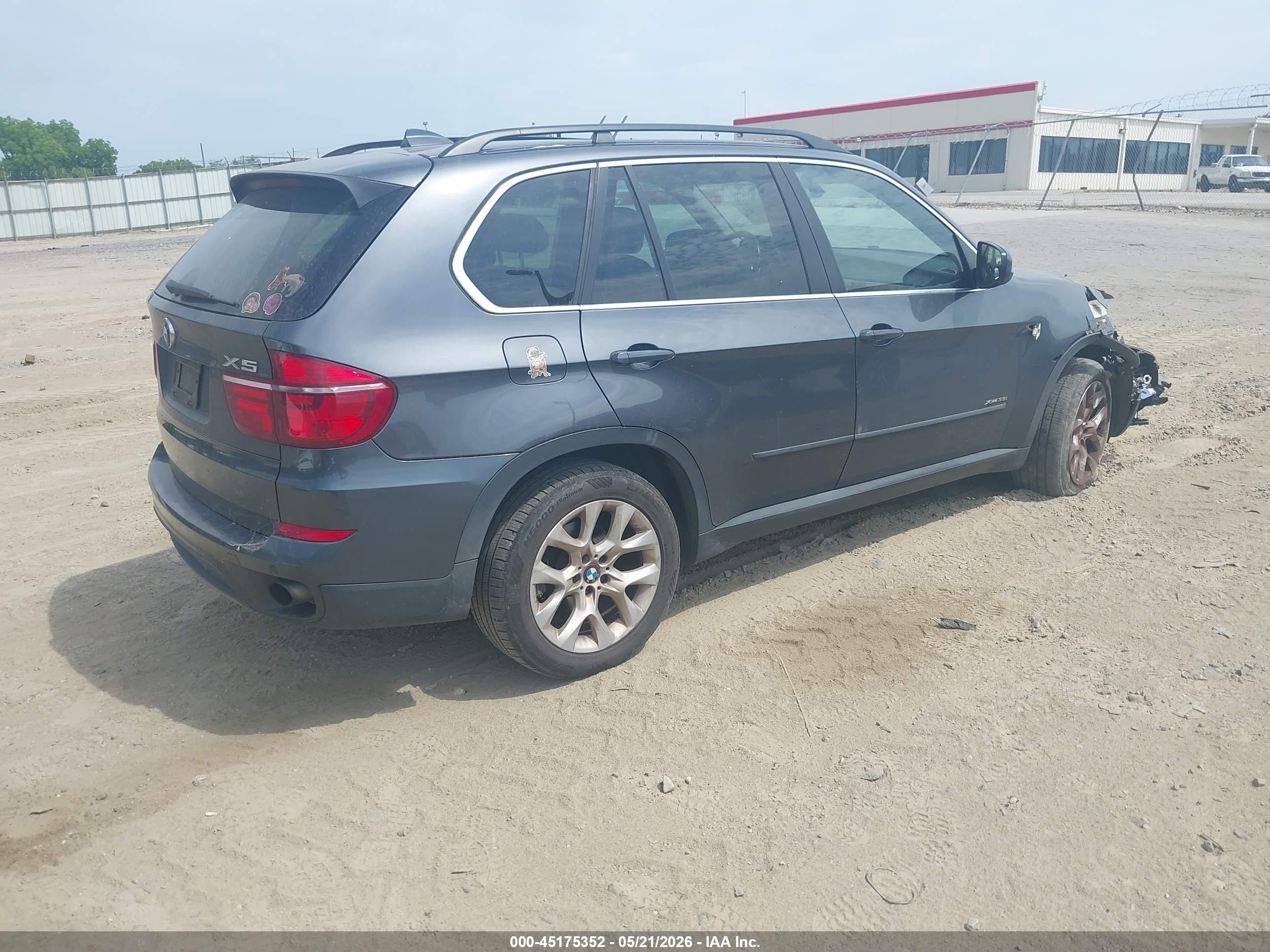 2013 Bmw X5 Xdrive35i/xdrive35i Premium/xdrive35i Sport Activity Blue vin: 5UXZV4C56D0G54905
