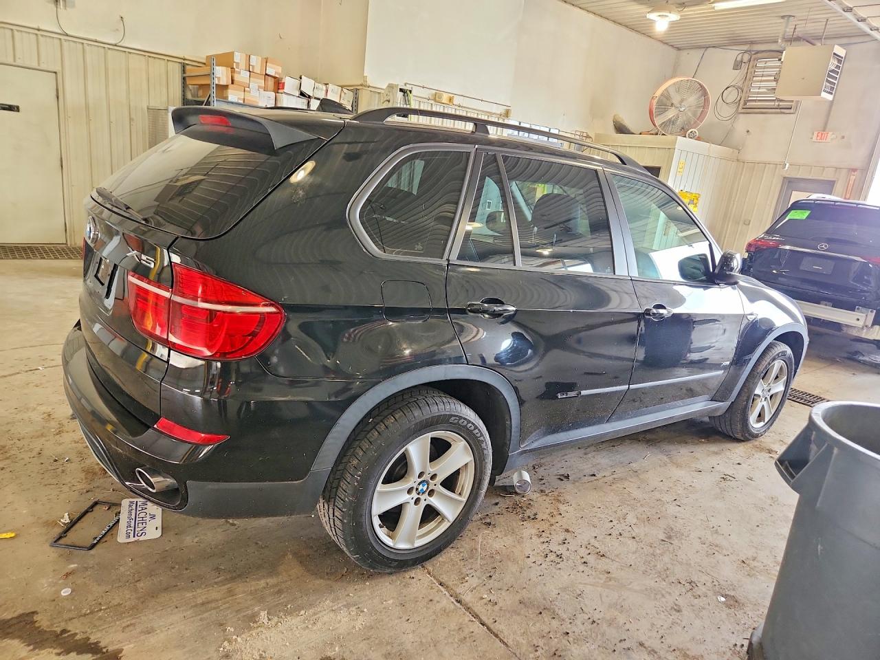 2013 Bmw X5 Xdrive35i Black vin: 5UXZV4C56D0G55195